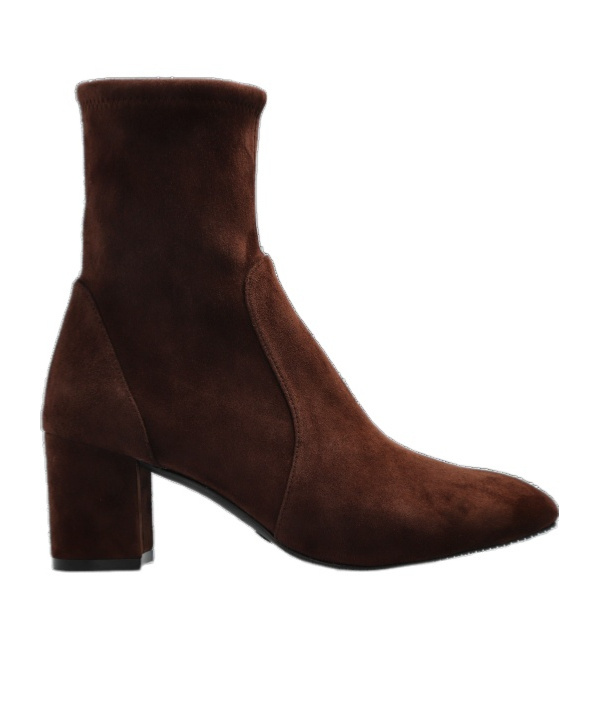 Stuart Weitzman Round Toe Ankle Boots