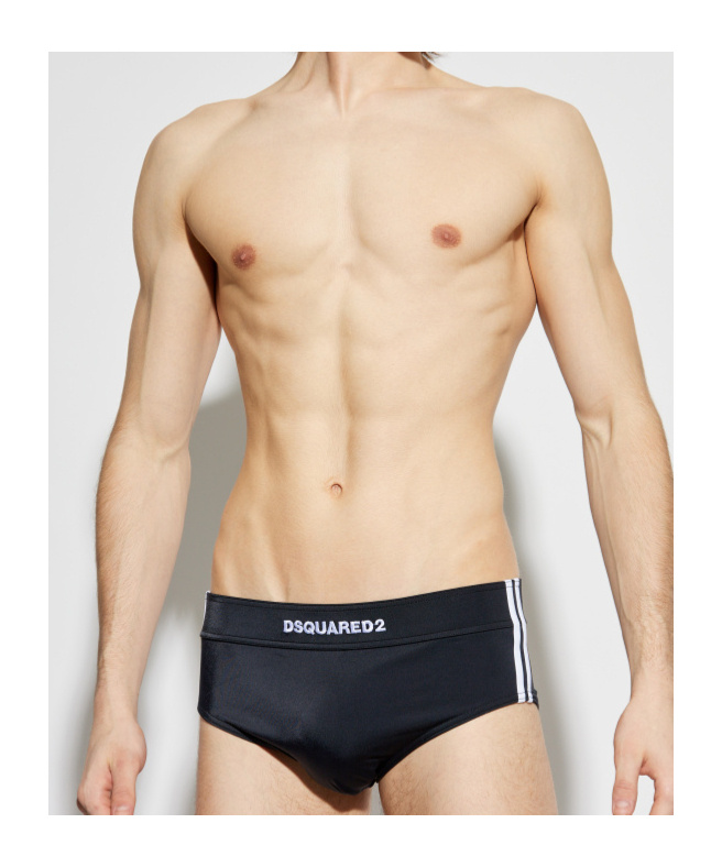 DSQUARED2 ELASTIC WAIST SWIMMING TRUNKS