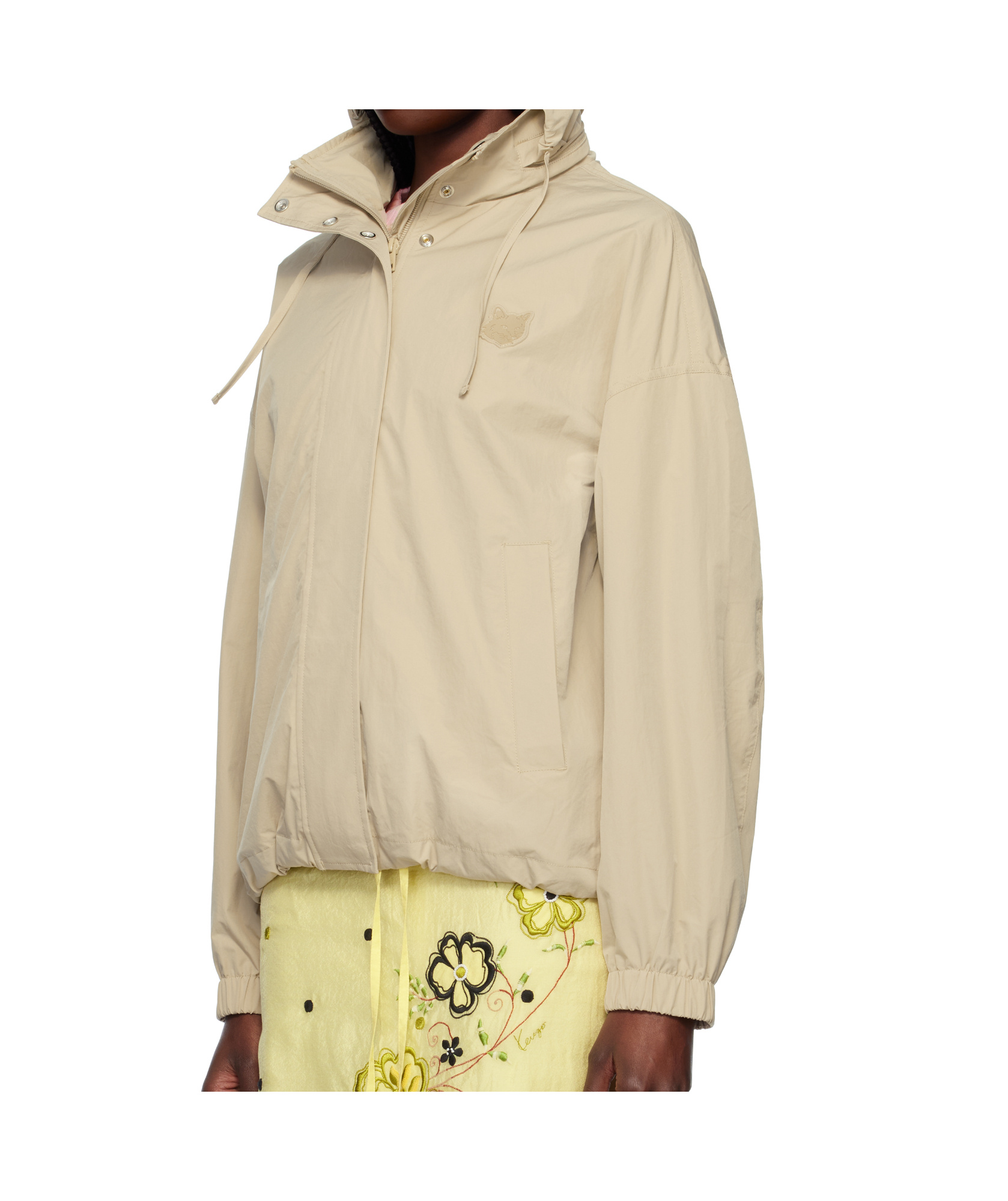 MAISON KITSUNÉ FOX-MOTIF BOMBER JACKET