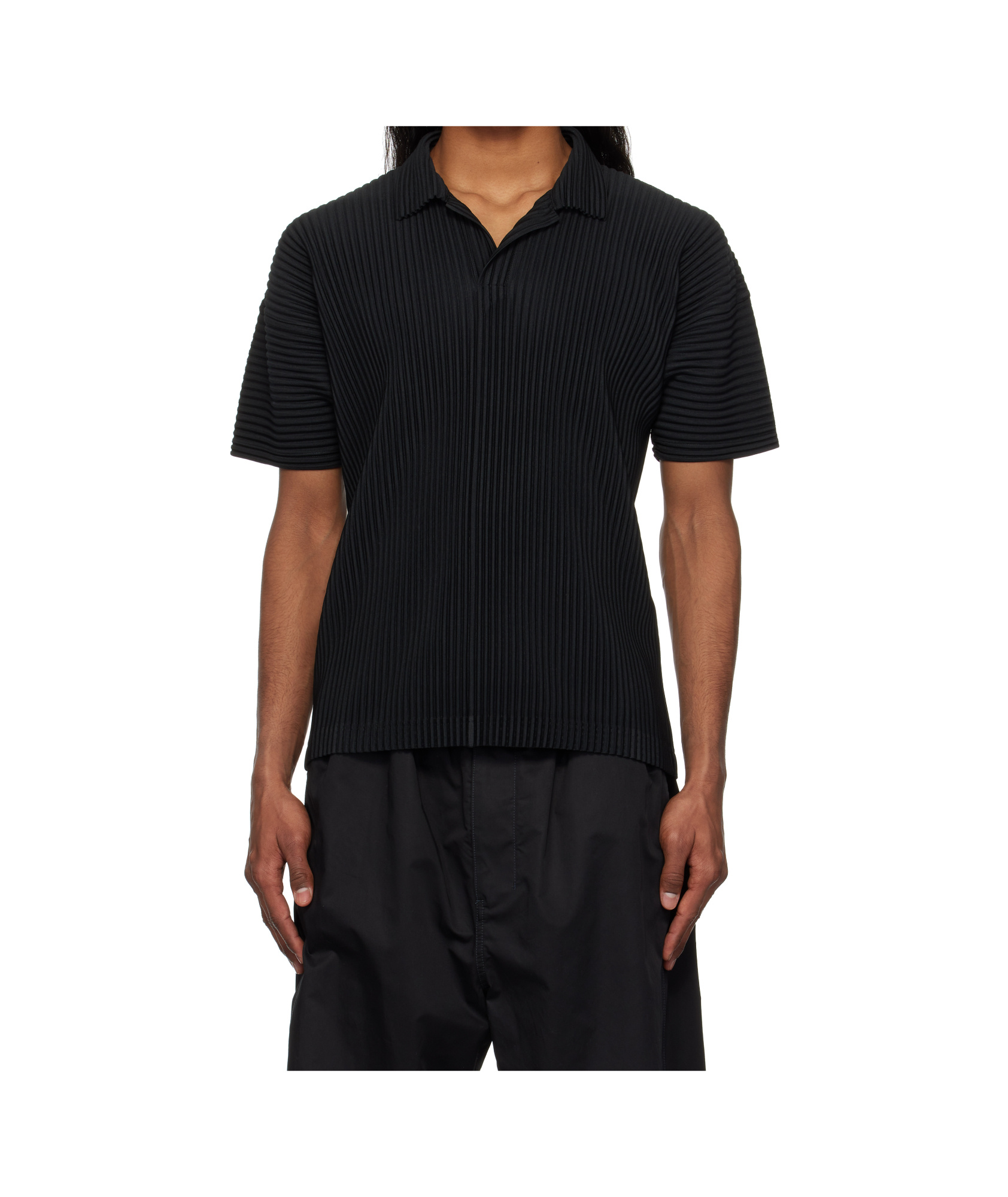 Issey Miyake Basics Polo Shirt