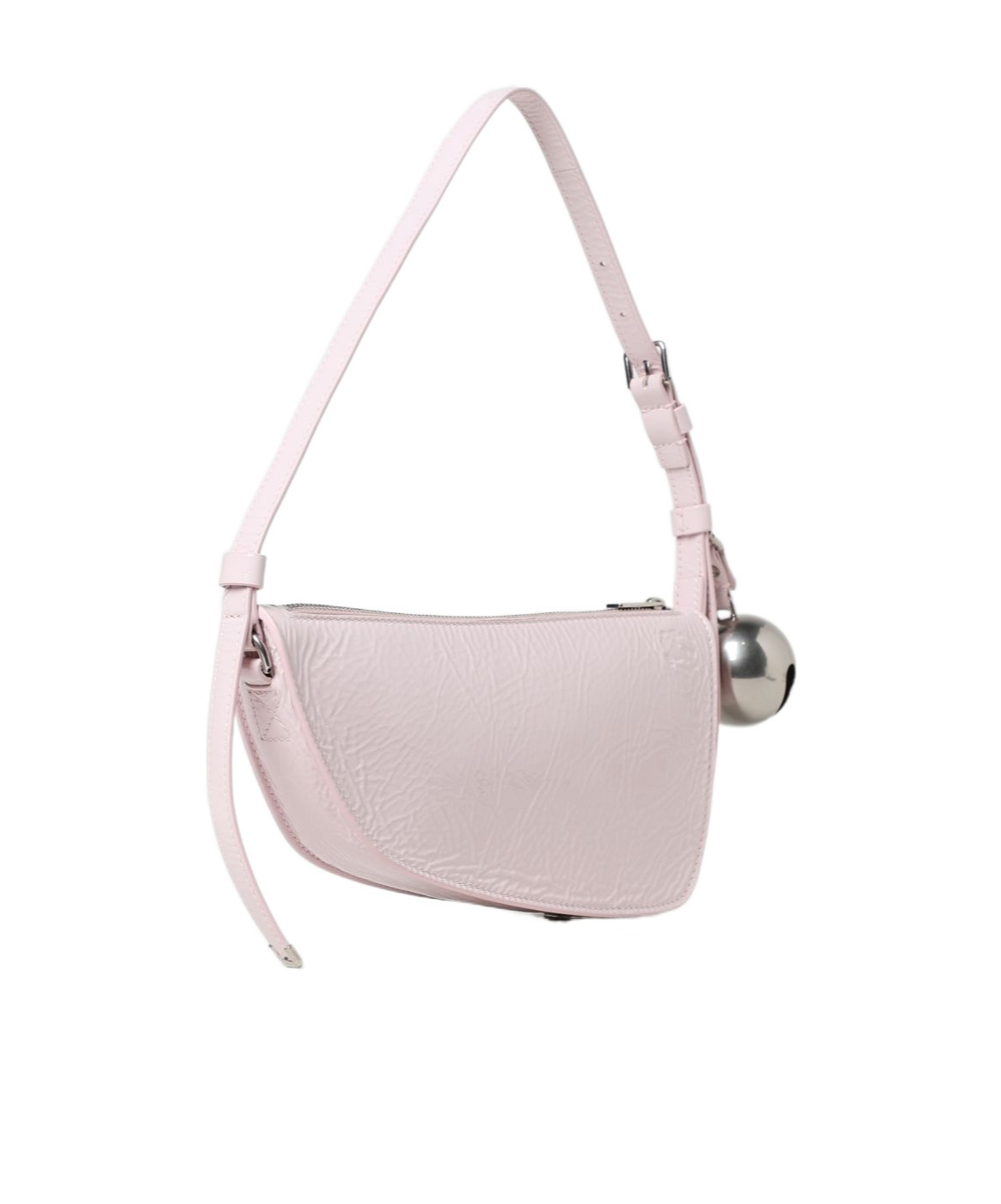 BURBERRY MINI SLING SHIELD LEATHER SHOULDER BAG