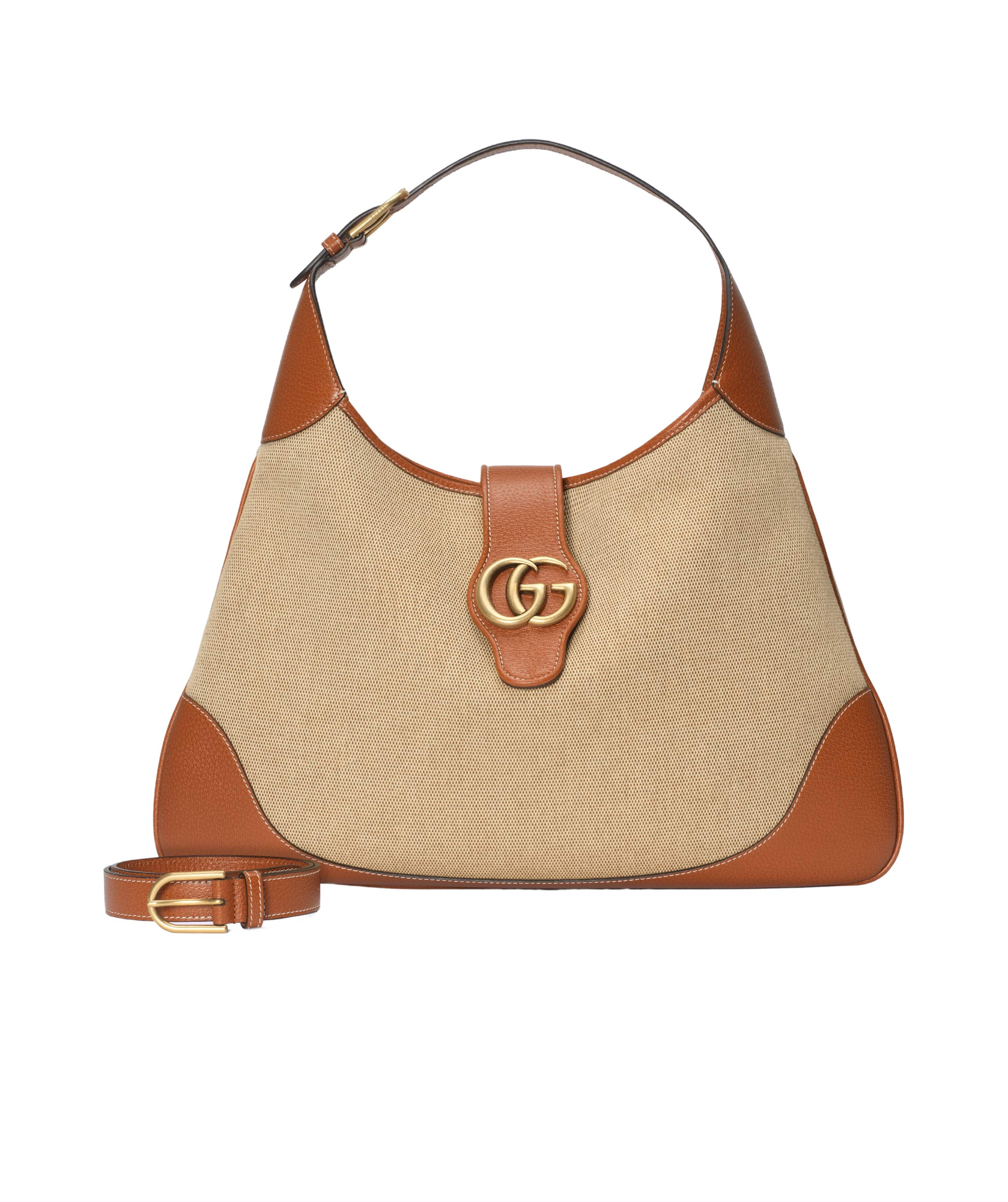 Gucci Large Aphrodite Shoulder Bag In Nude