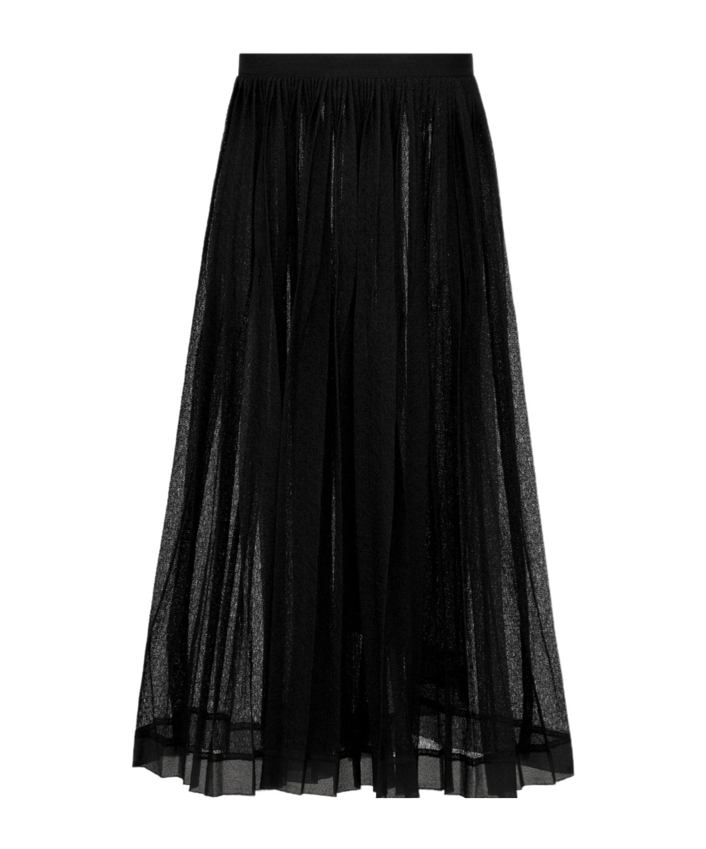 Dior Asymmetrical Skirt In Black