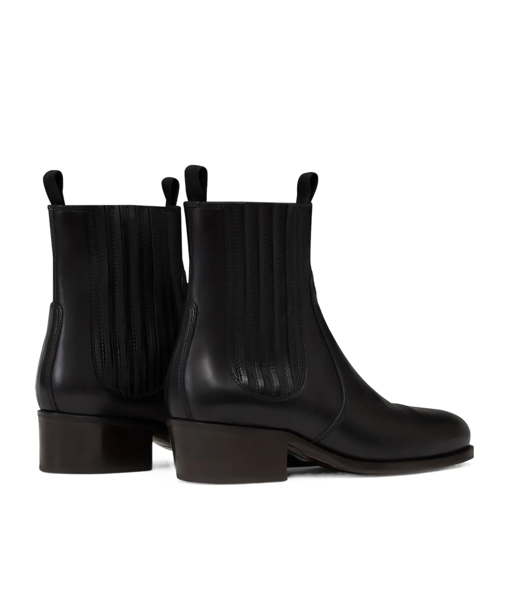 Lemaire Chelsea Boots In Black