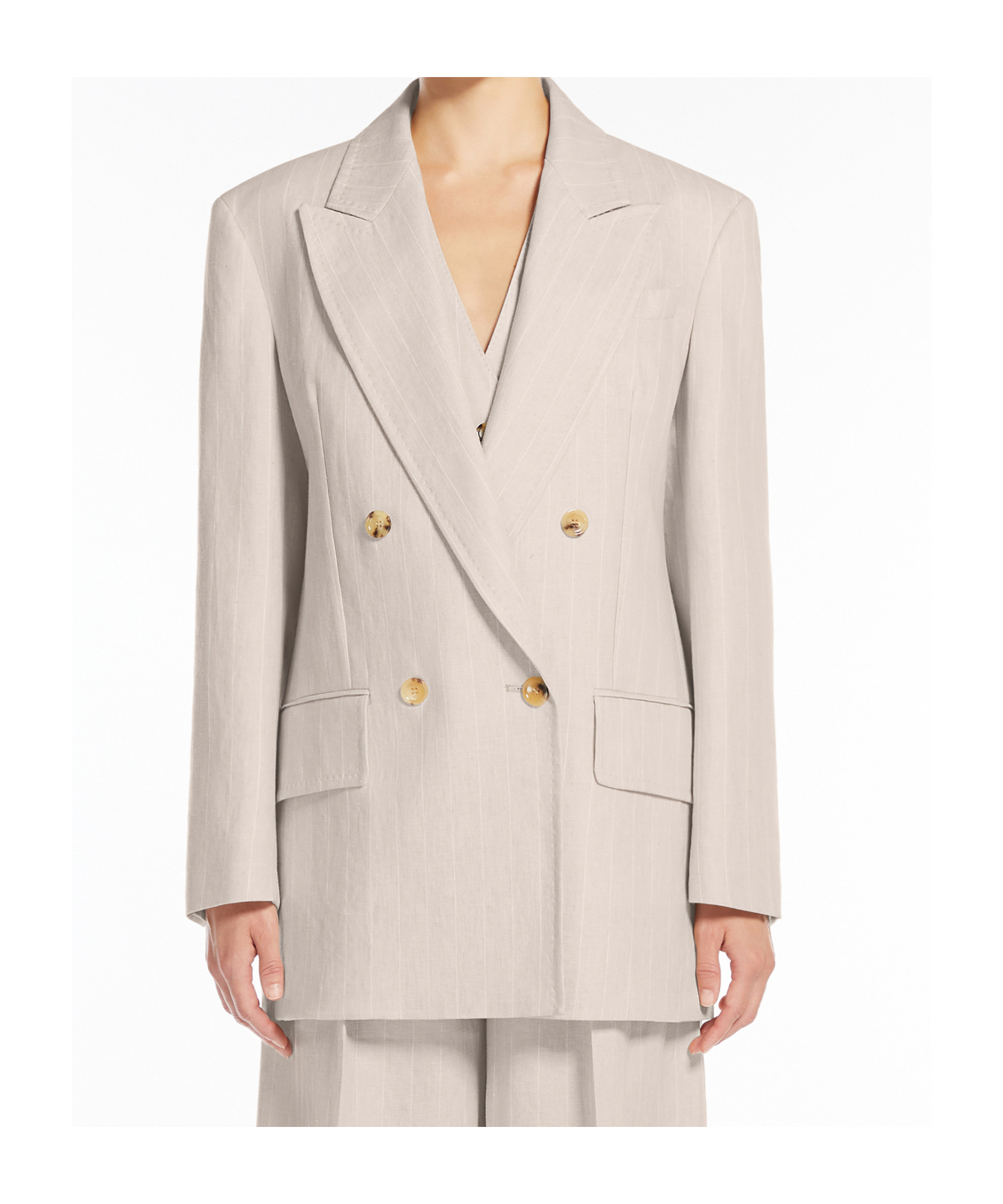 MAX MARA OLIMPIA JACKET IN LINEN
