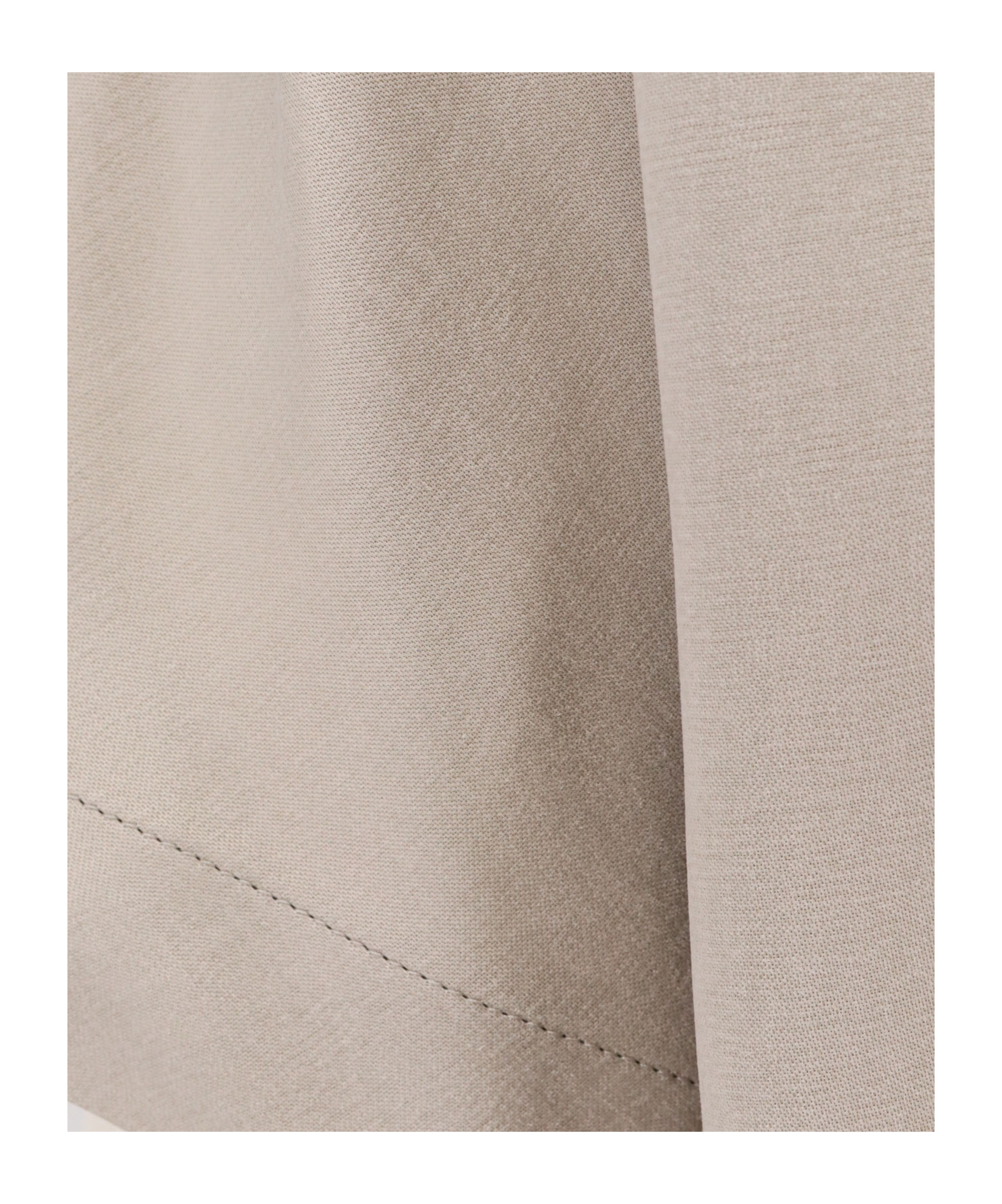 Giorgio Armani Eco-viscose And Cupro Top In Nude