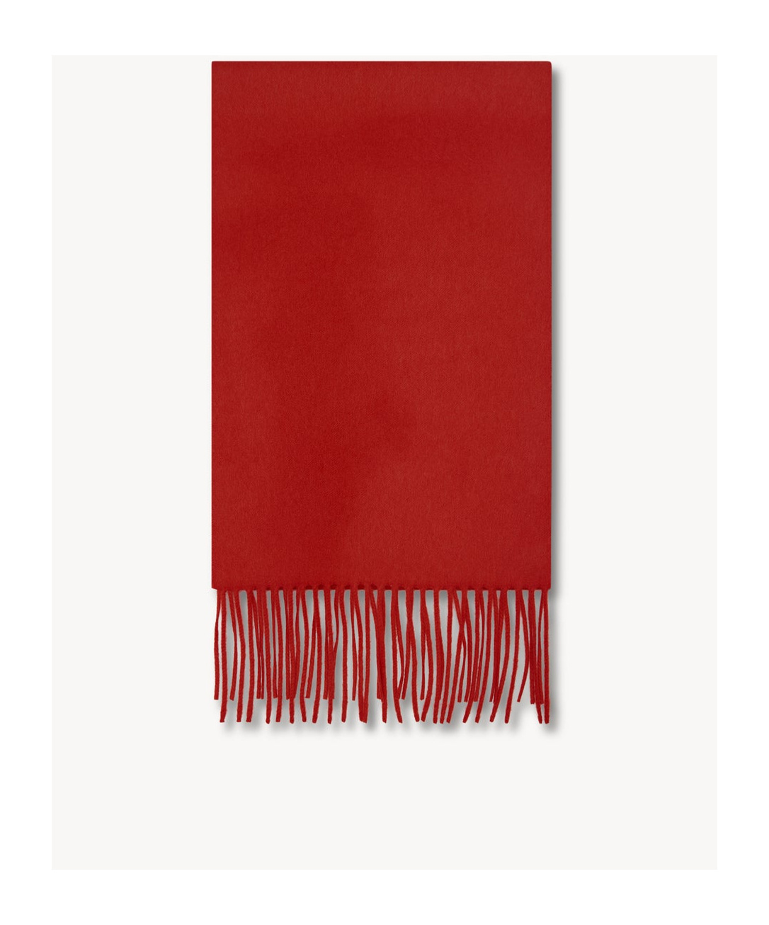 The Row Viktor Cashmere Scarf In Red