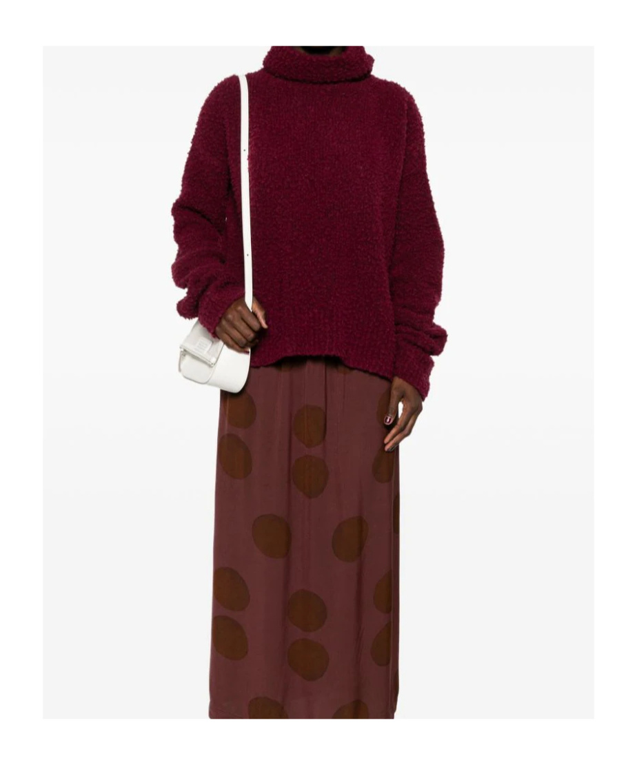 Shop Uma Wang Turtleneck Sweater In Brown
