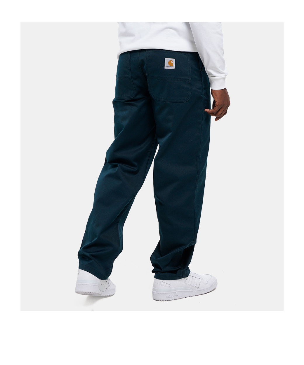 Carhartt Belt-loop Casual Pants In Black
