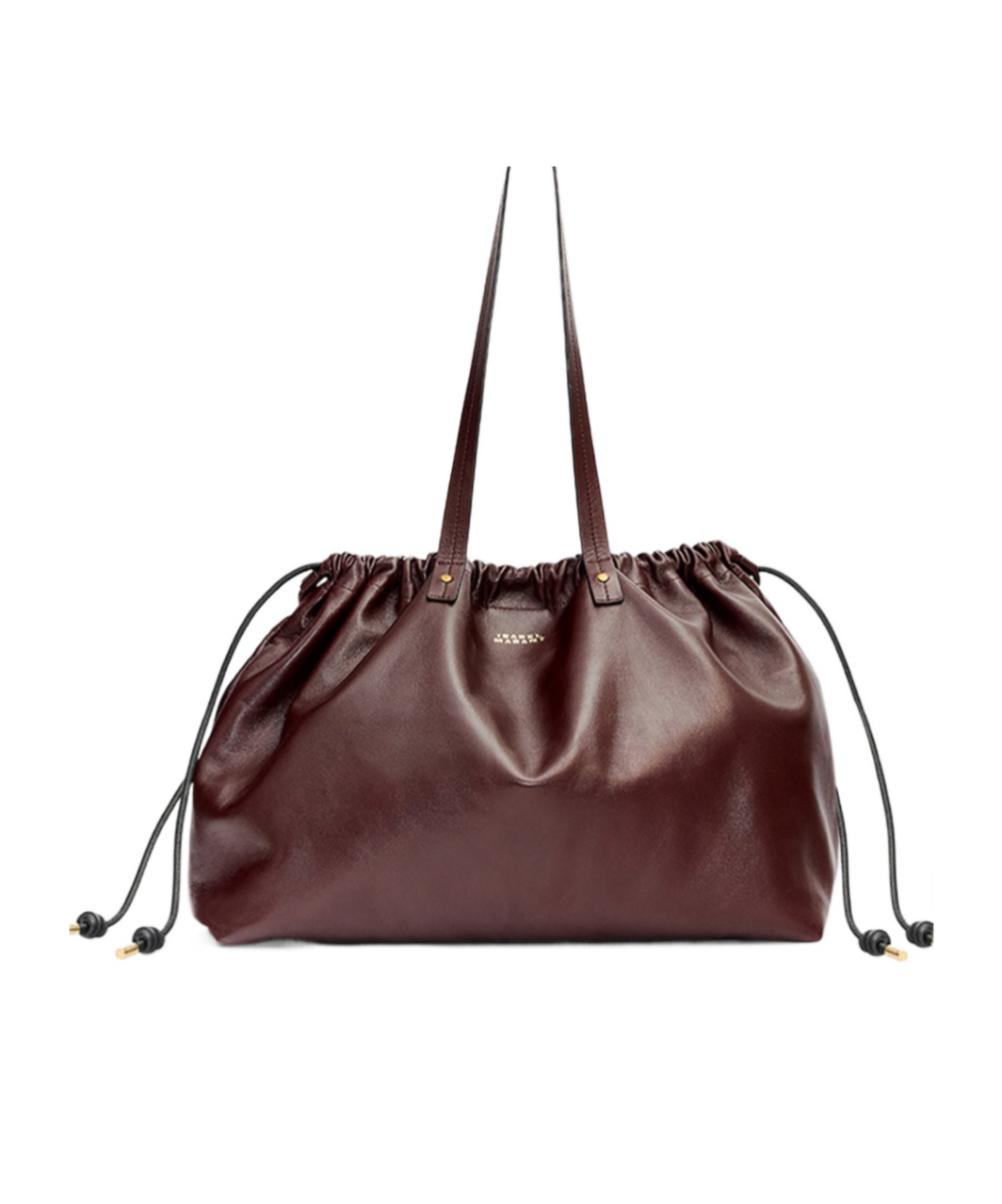Isabel Marant Silven Shoulder Bag In Burgundy