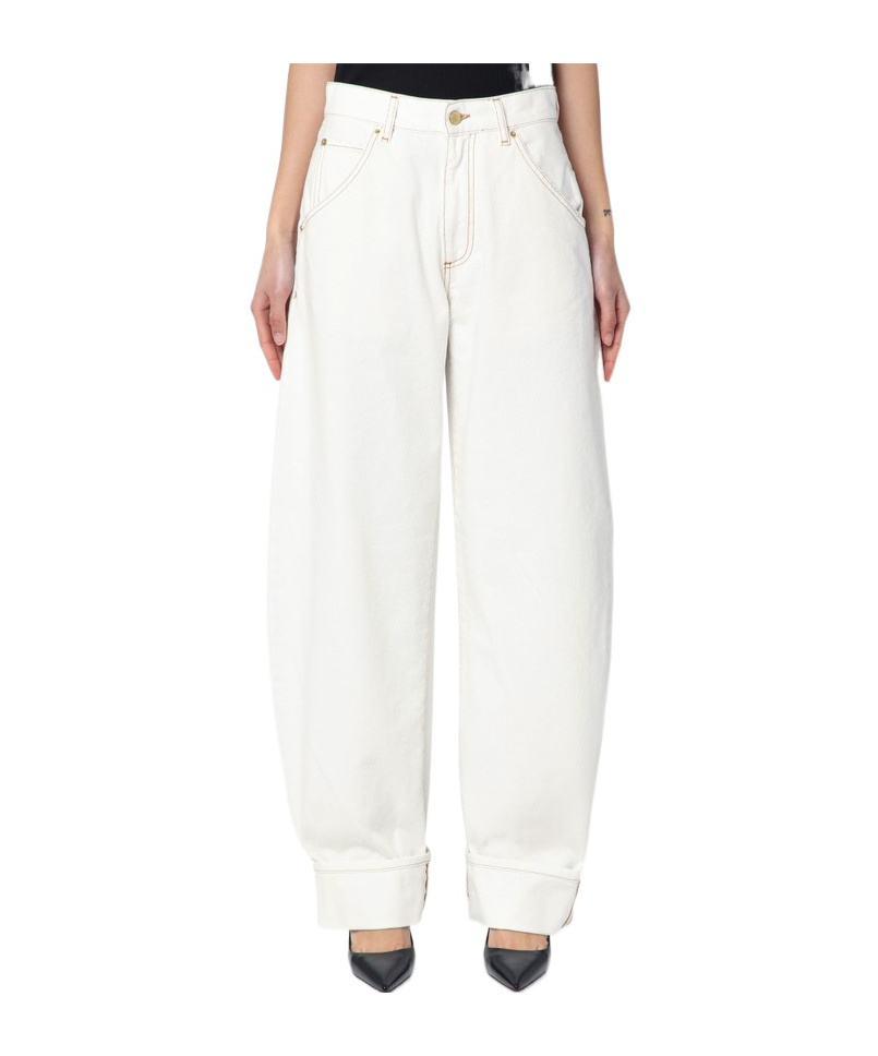 Darkpark Khris Balloon Jeans In White