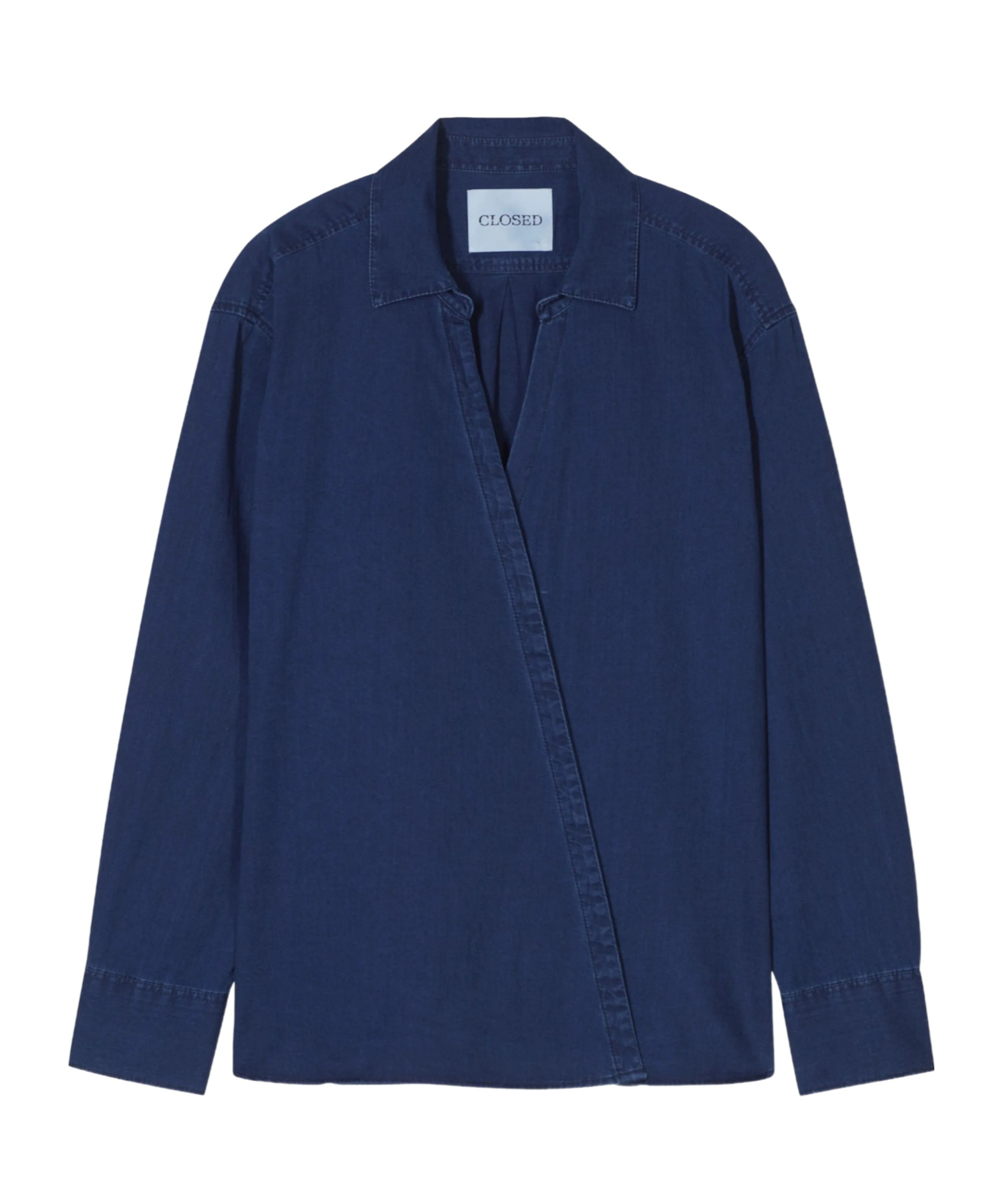 CLOSED ASYMMETRIC SHIRT