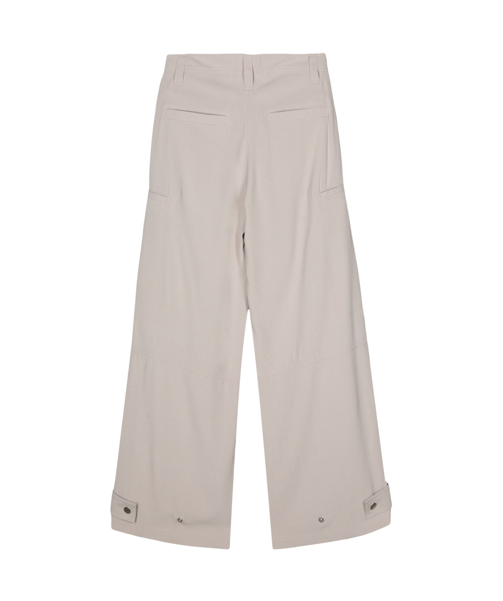 Ami Alexandre Mattiussi Straight-leg Cargo Pants In Nude