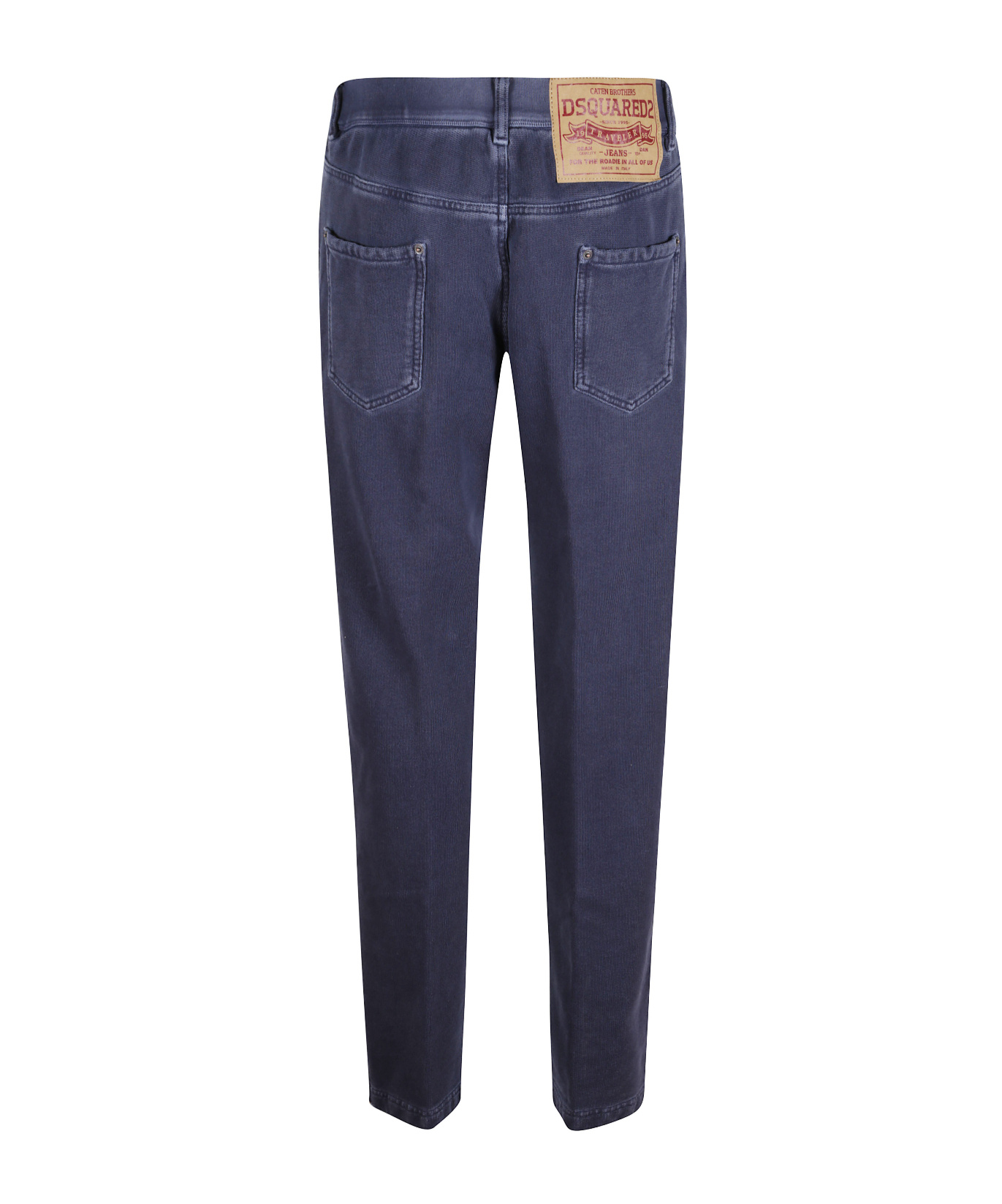 Dsquared2 Pocket Denim Trousers In Blue