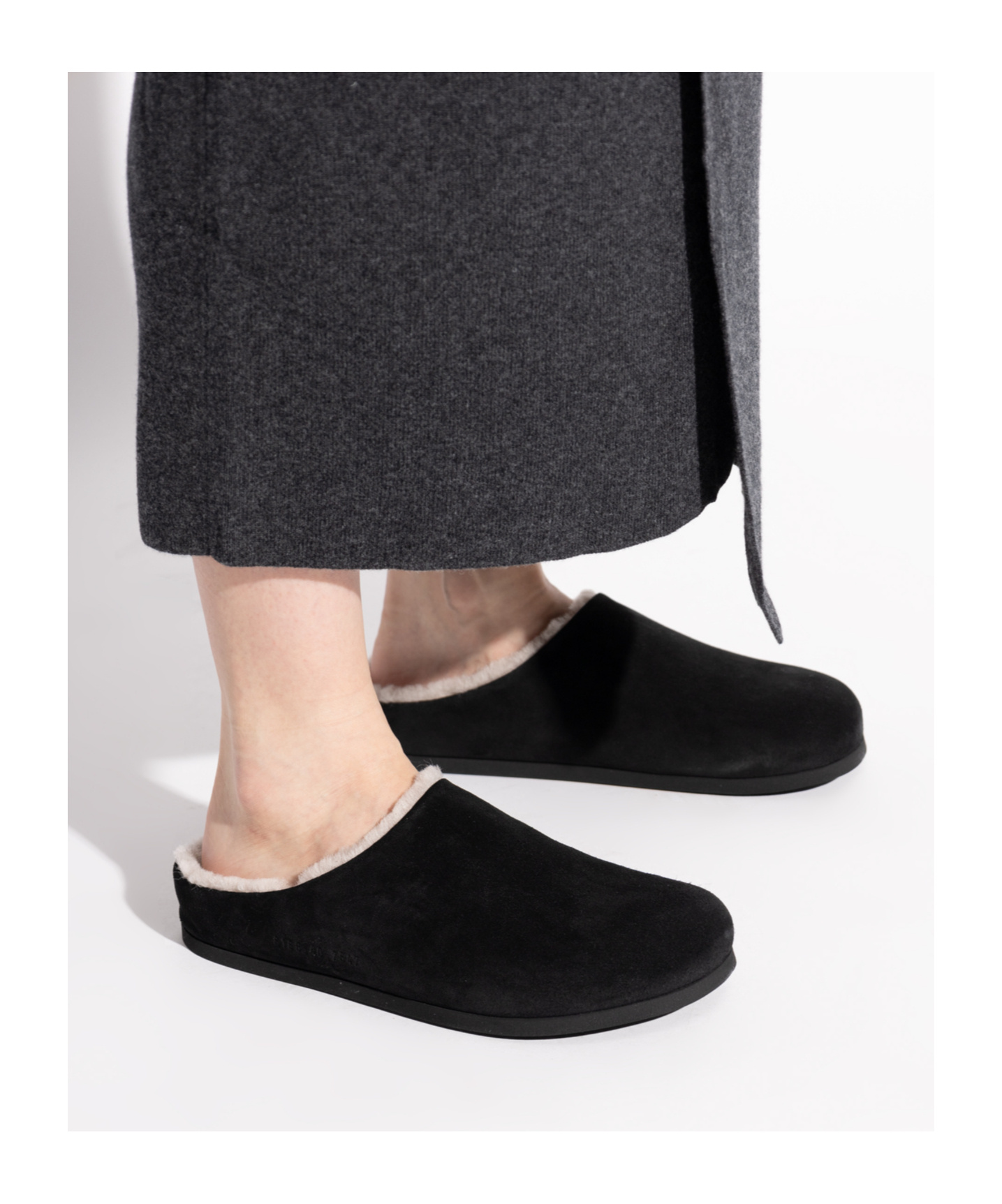 Common Projects Open-heel Muller Shoes In Black