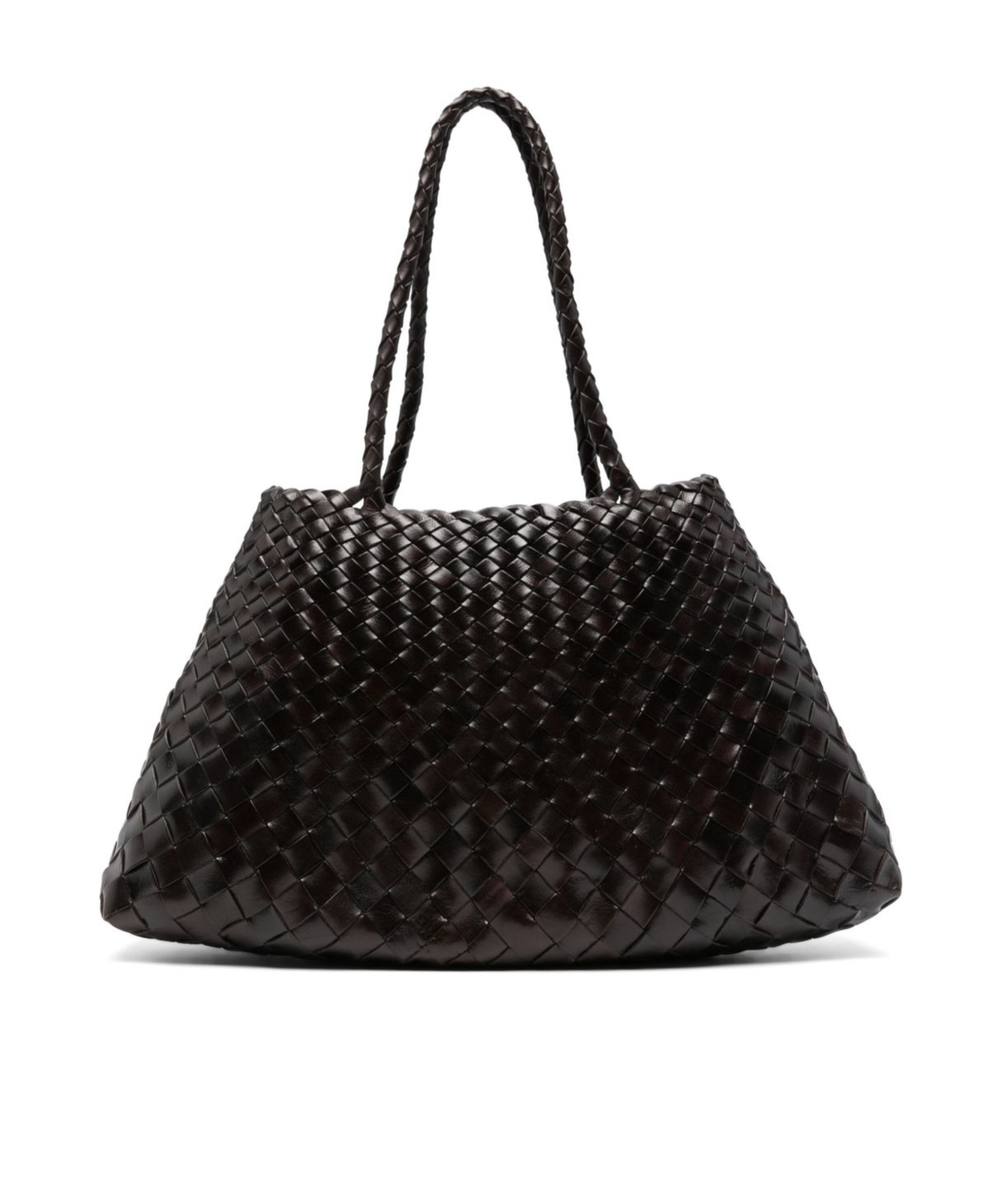 Dragon Diffusion Woven-effect Tote Bag In Black