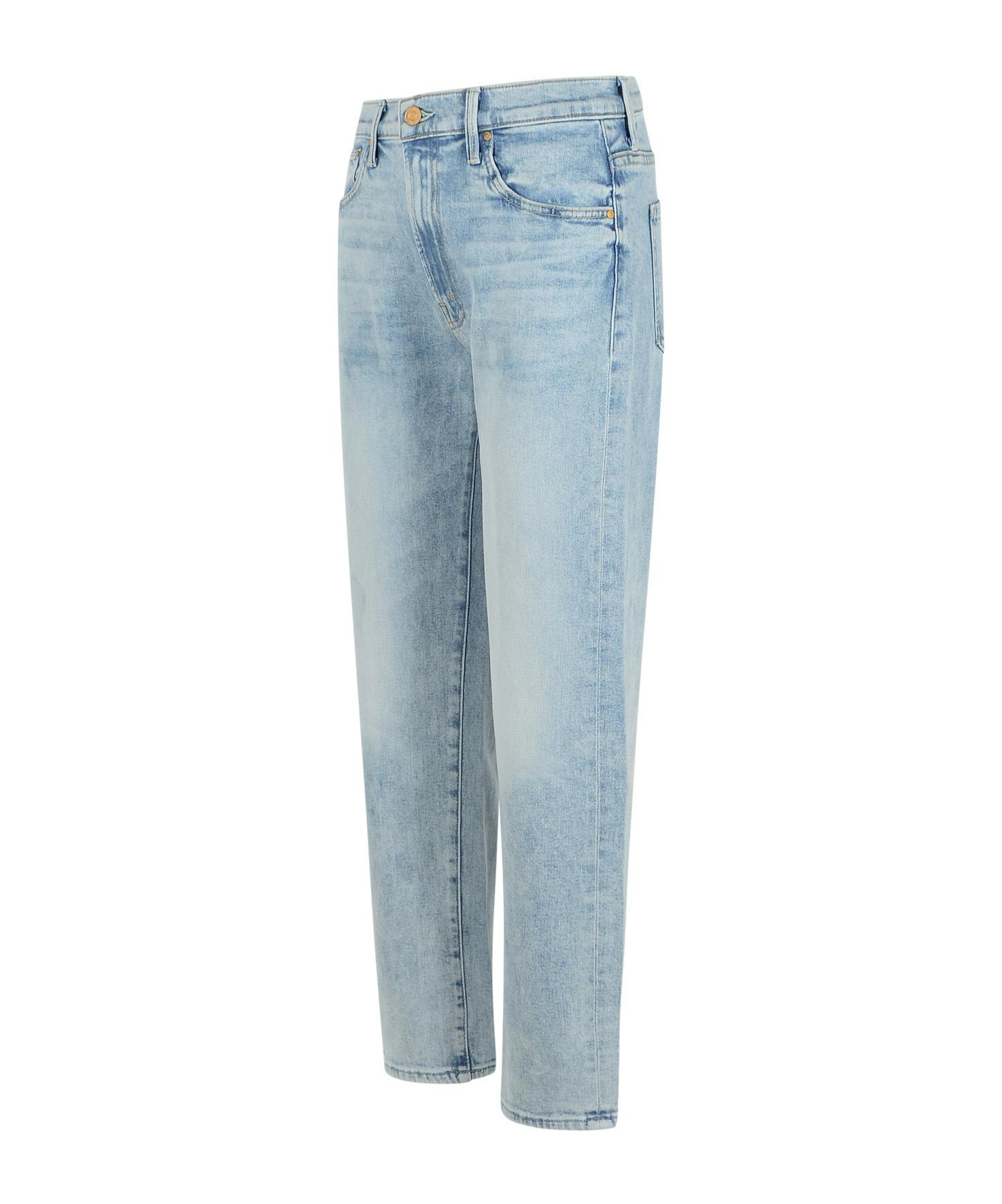 MOTHER MOTHER THE DITCHER ZIP ANKLE JEANS