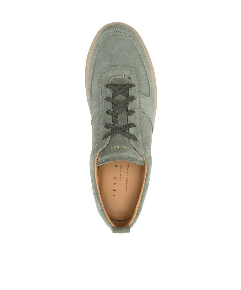 Henderson Baracco Round Head Low-cut Casual Shoes In Gray