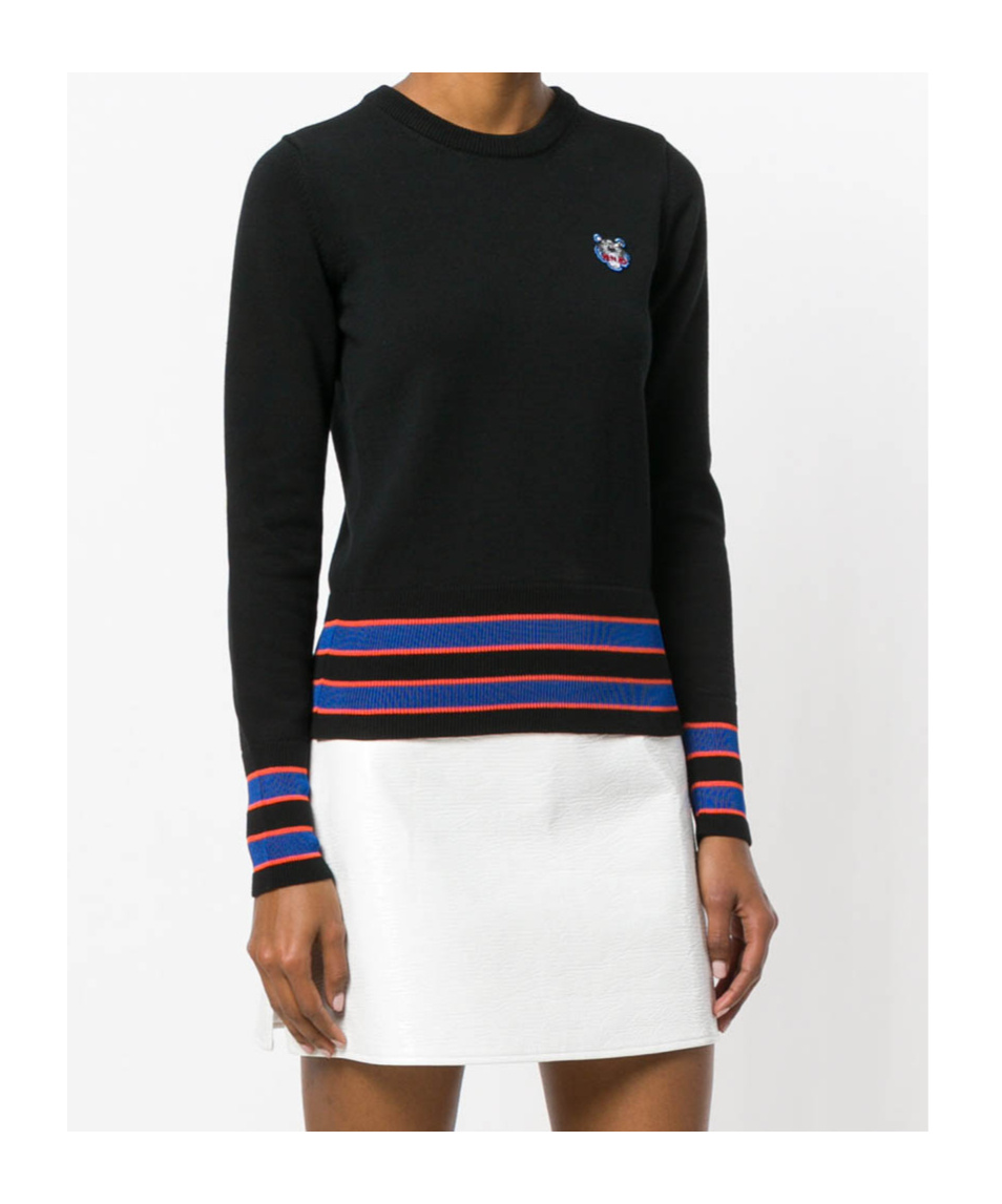 Kenzo Mini Tiger Sweater In Black