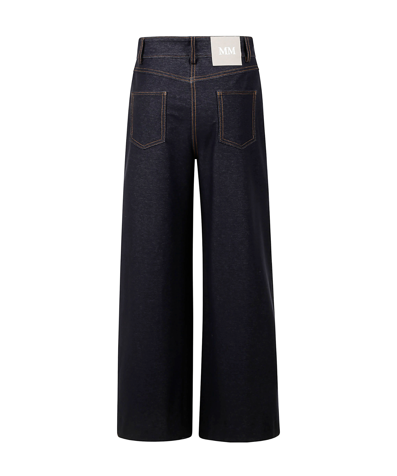 Max Mara Belt Loops Slacks In Black