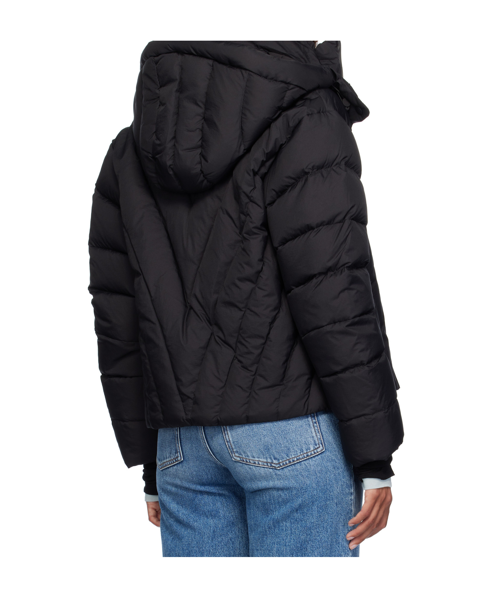 Mackage Long-sleeved Down Jacket In Black