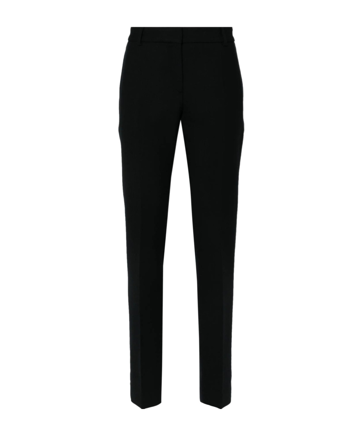 Totême Belt-loop Casual Pants In Black