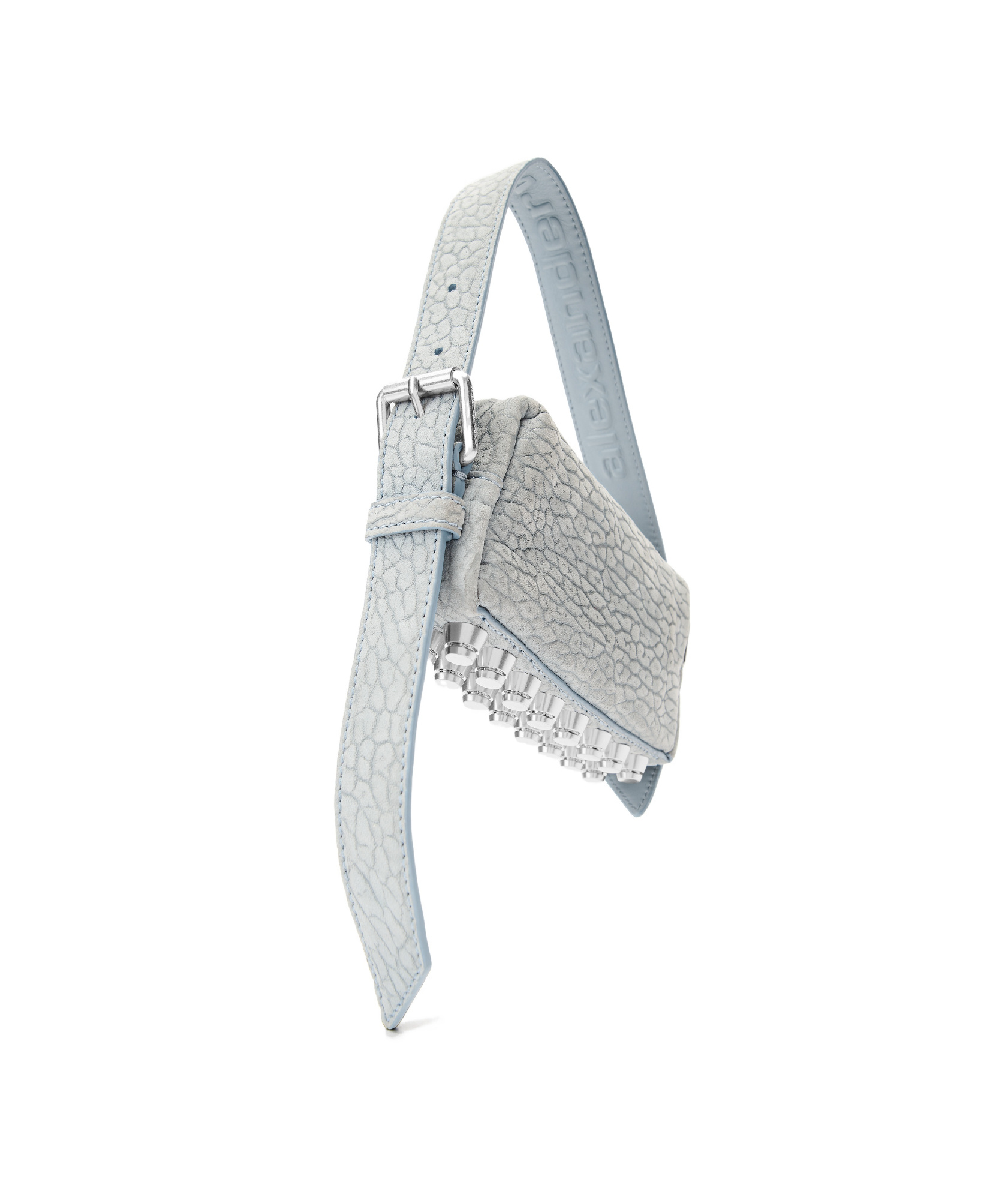 Alexander Wang Ricco Crossbody Bag In Gray