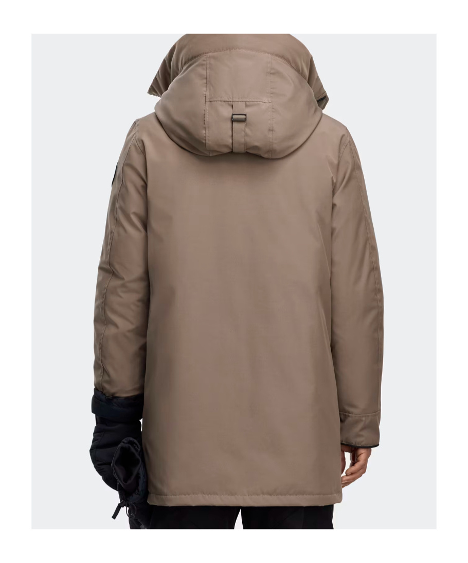 Canada Goose Langford Parka Black Label In Brown