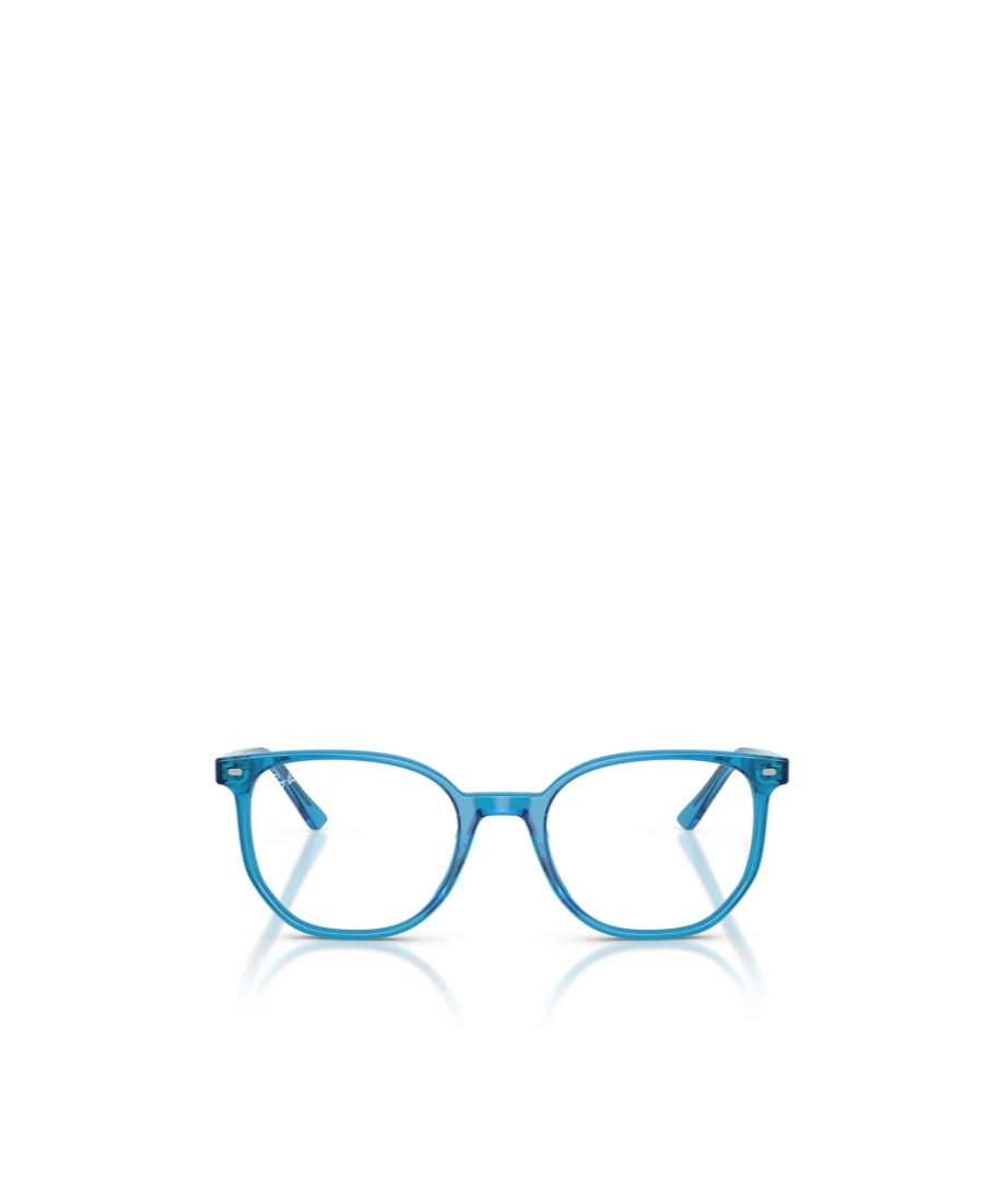 Ray Ban Geometric Frame Plain Mirror In Blue