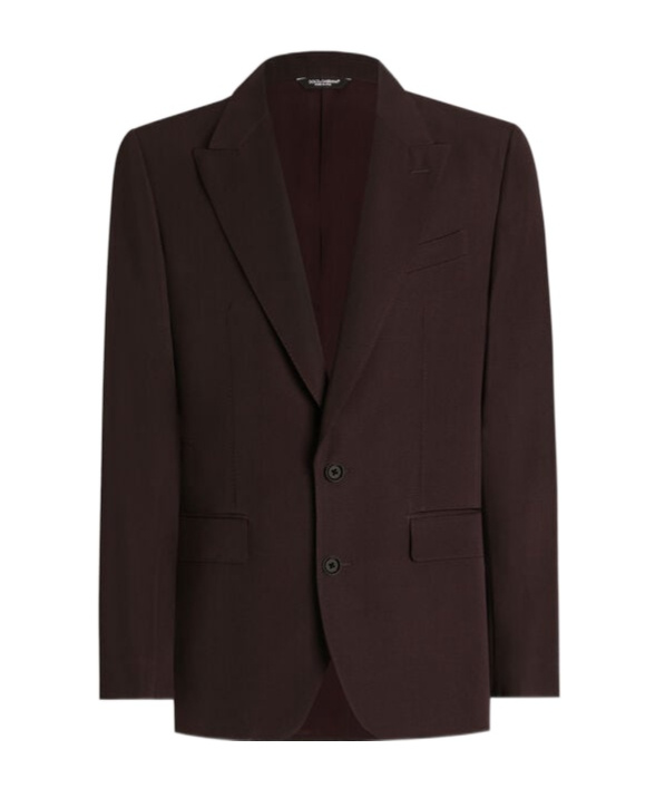 Dolce & Gabbana Single-breasted Blazer In Black