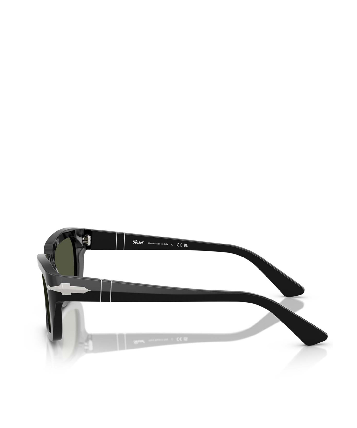 Persol Rectangle-frame Sunglasses In Black