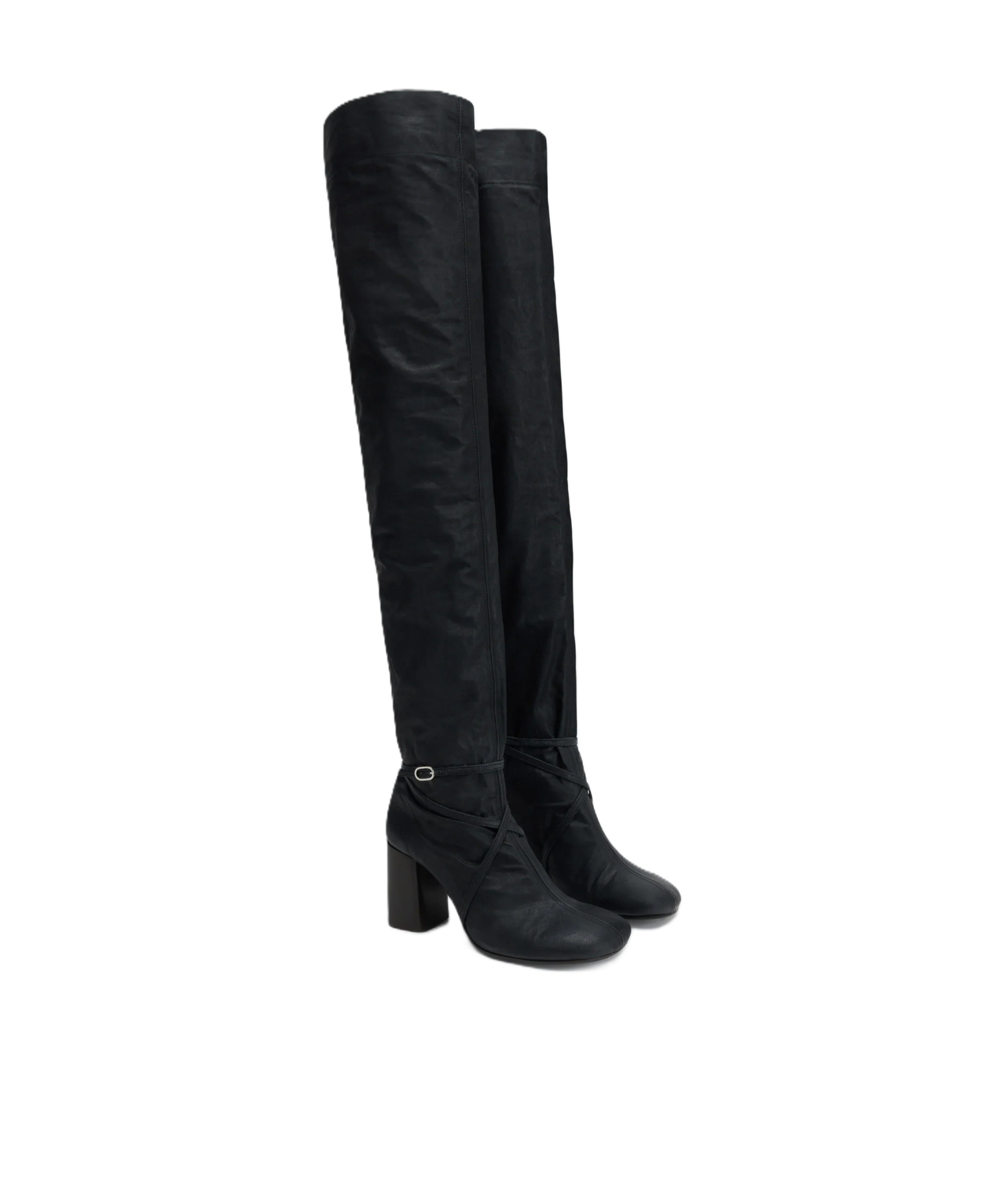 Lemaire 80mm Anatomic Boots In Black