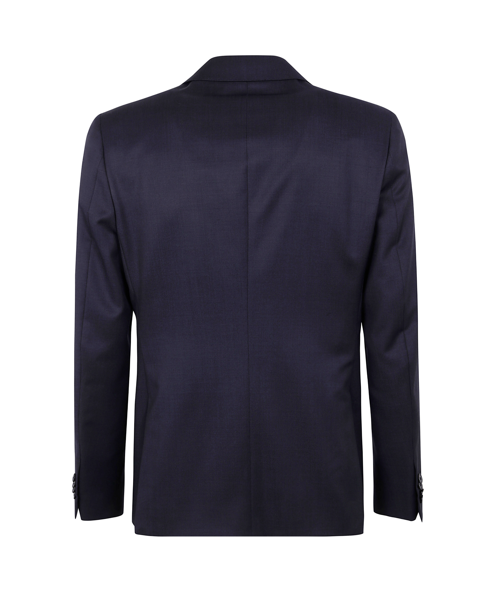 Shop Zegna Long-sleeved Suit In Black