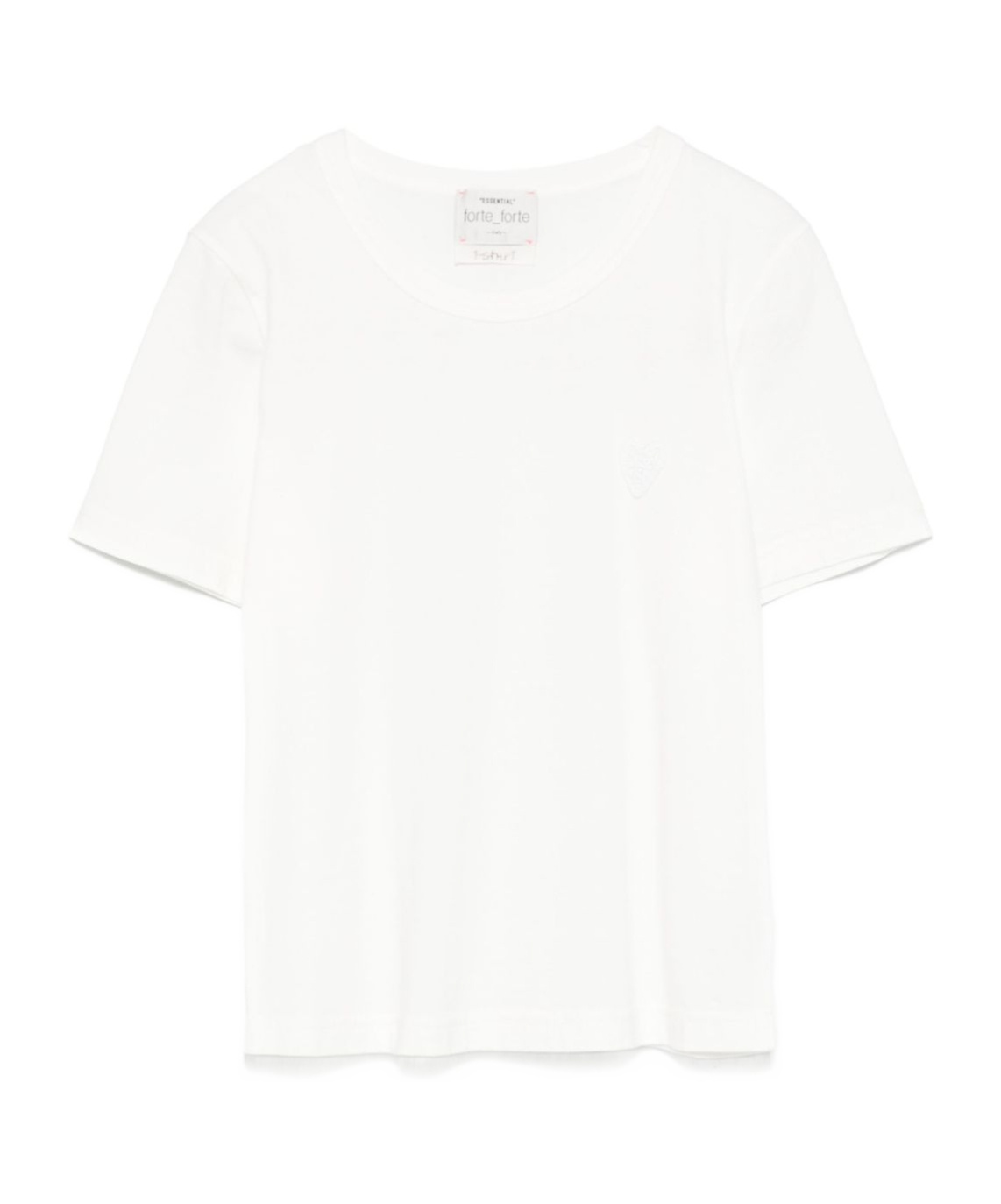 Shop Forte Forte Short-sleeved T-shirt In White