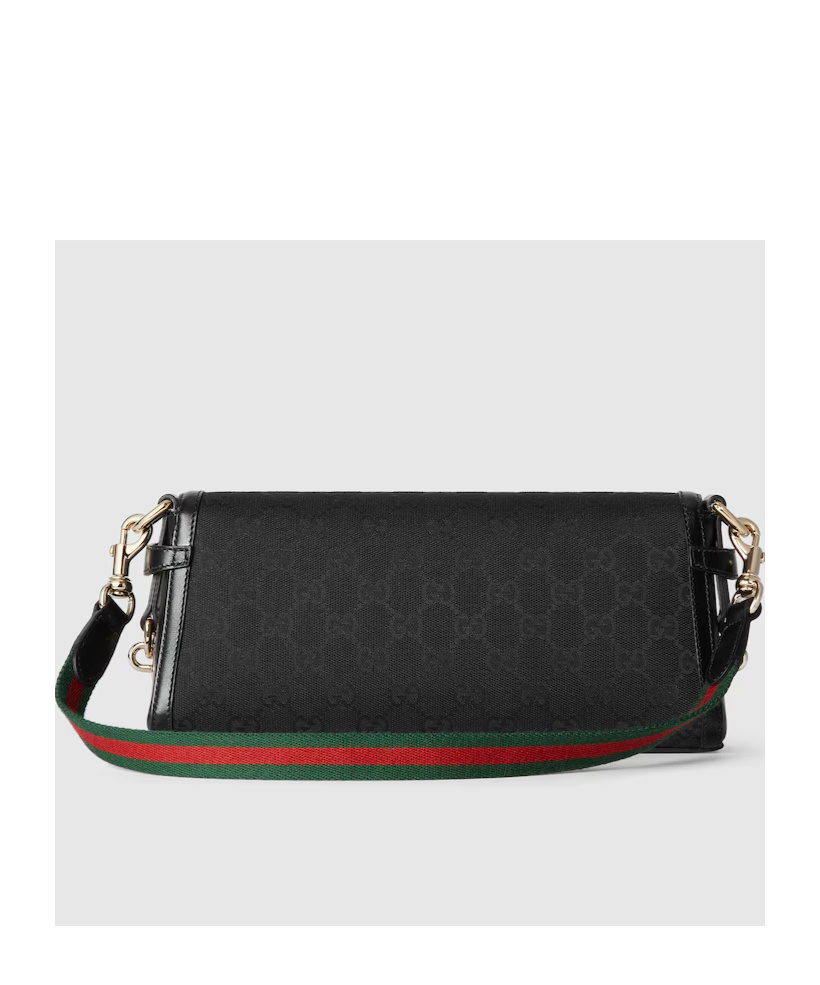 Gucci Luce Shoulder Bag Small Size In Black