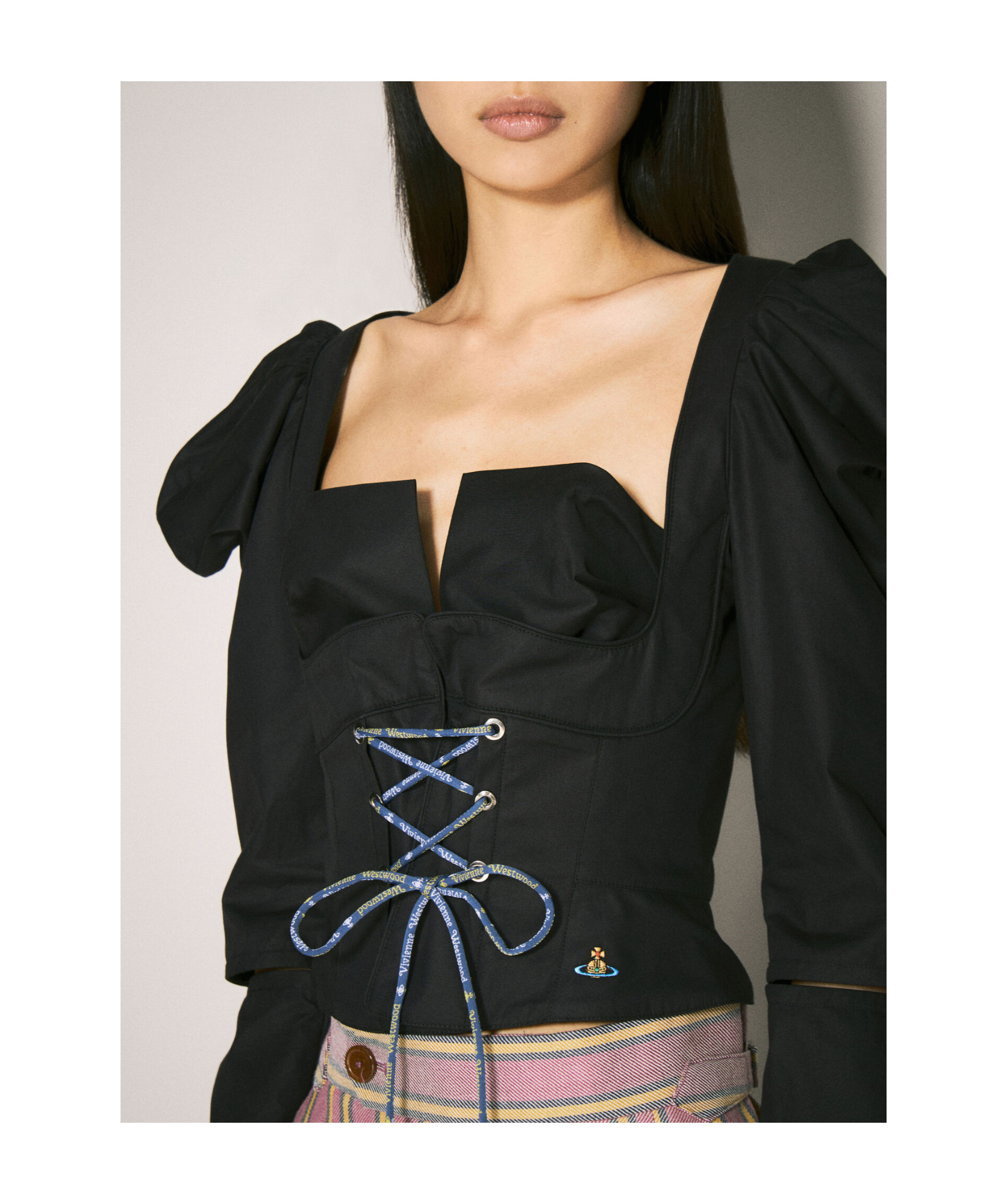 Vivienne Westwood Feba Short Top In Green