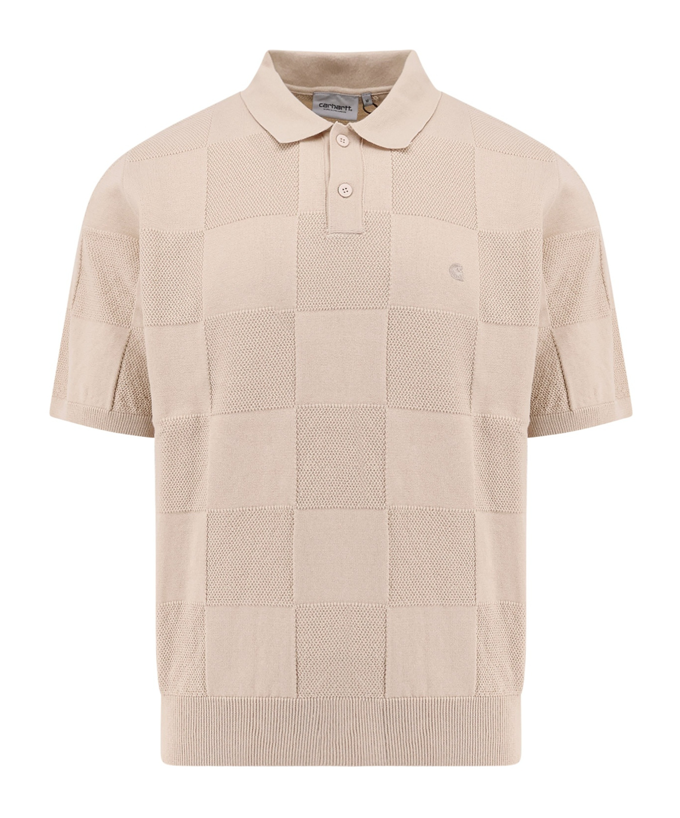 Carhartt Short-sleeved Polo Shirt In Nude
