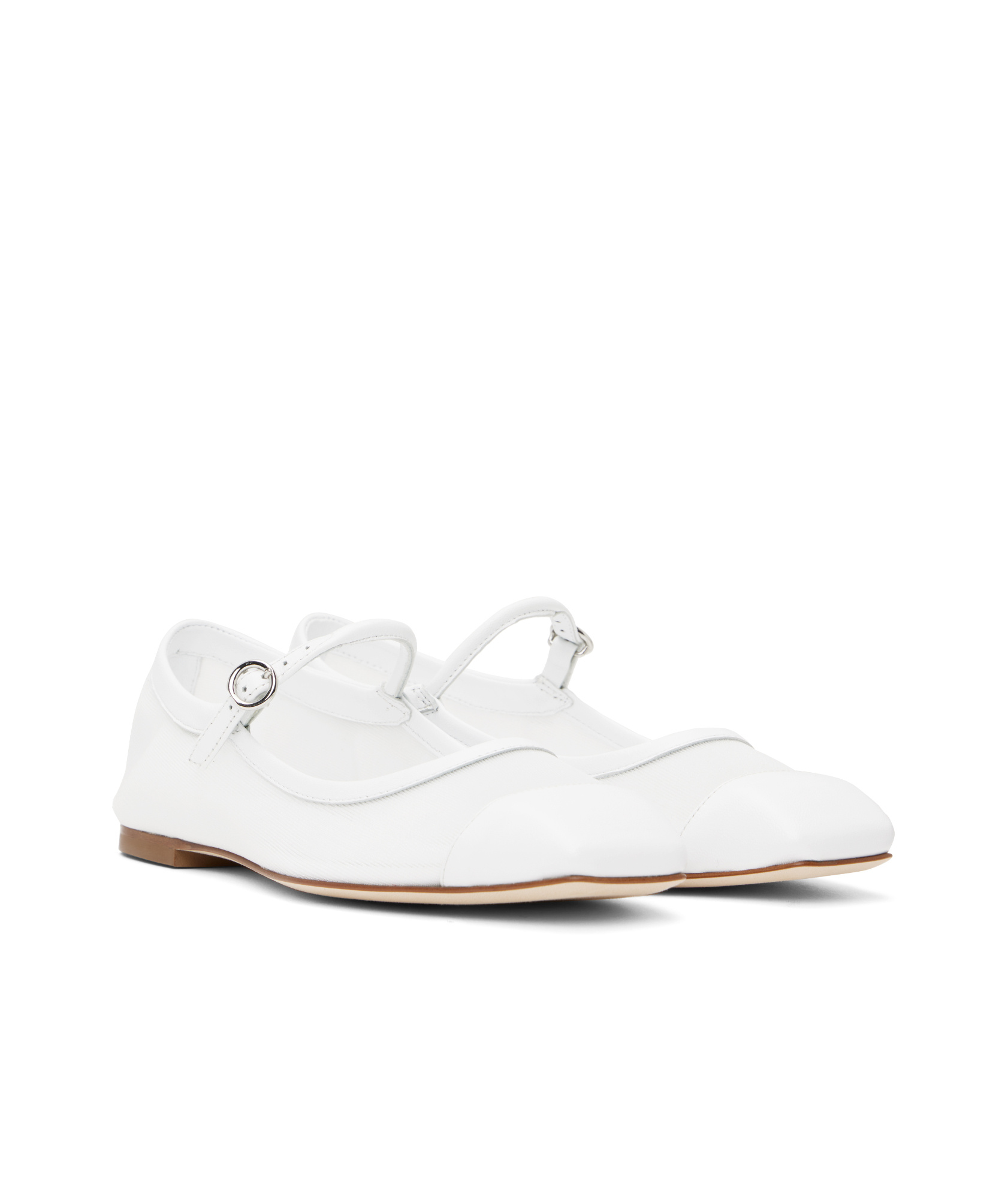 Aeyde Square Toe Ballet Flats