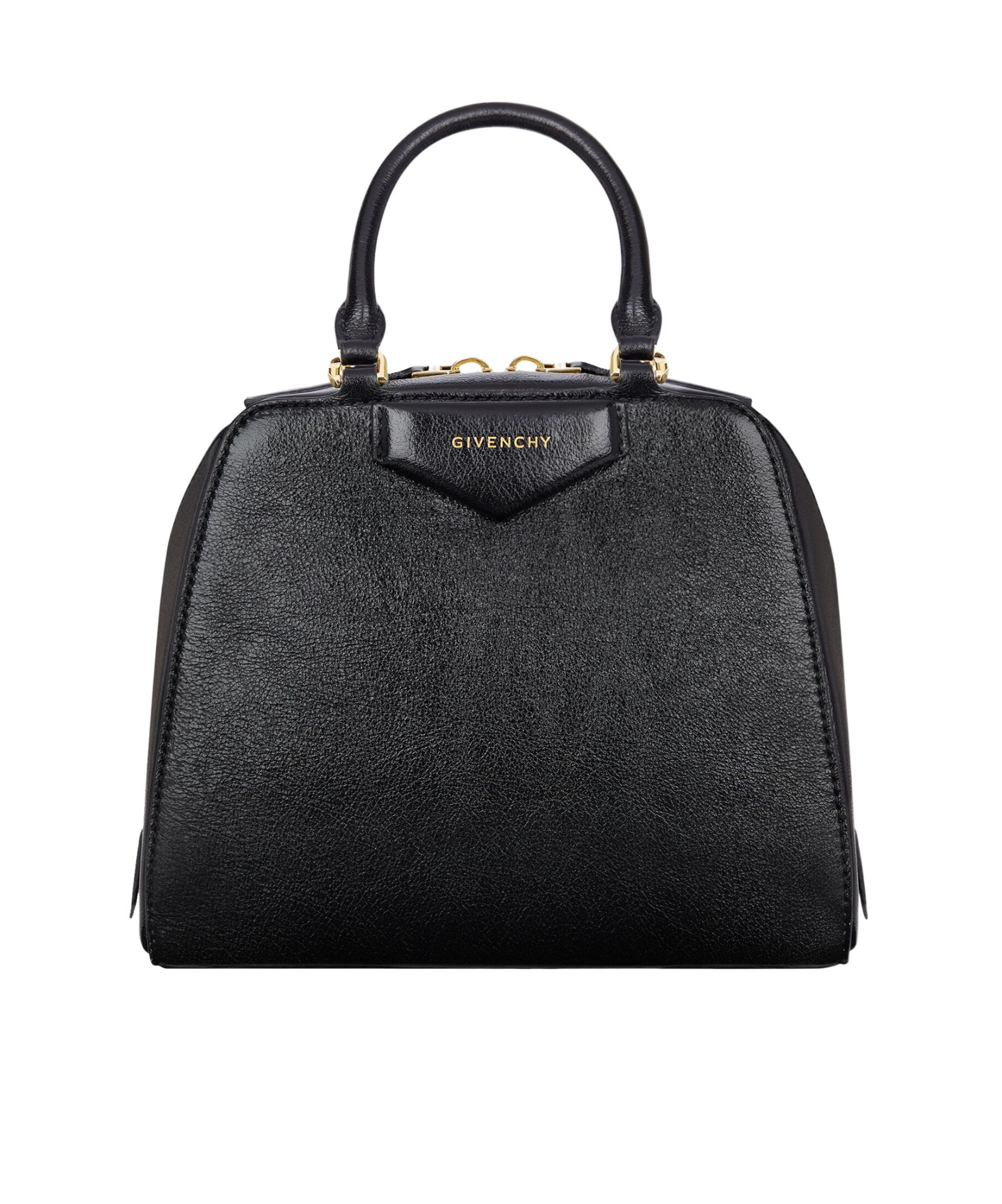 Givenchy Antigona Cube Nano Black Bag In Black