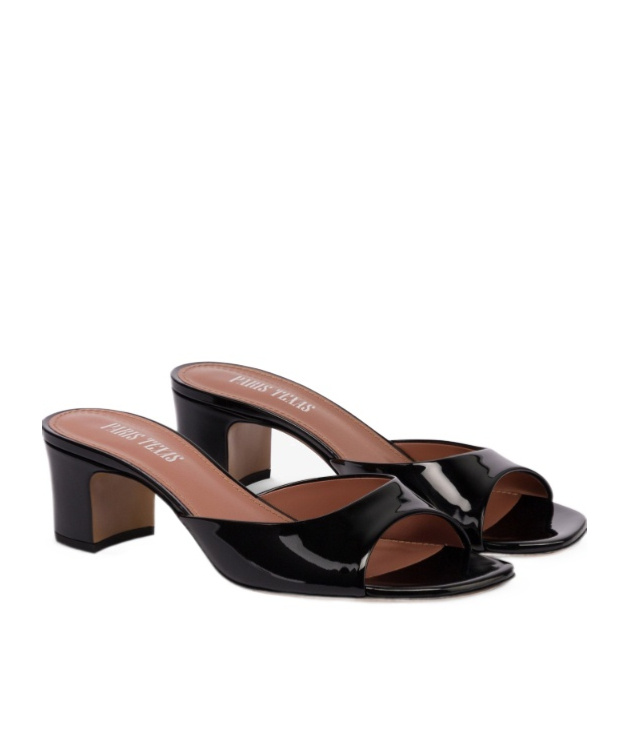 Paris Texas Lara Mule 50 In Black