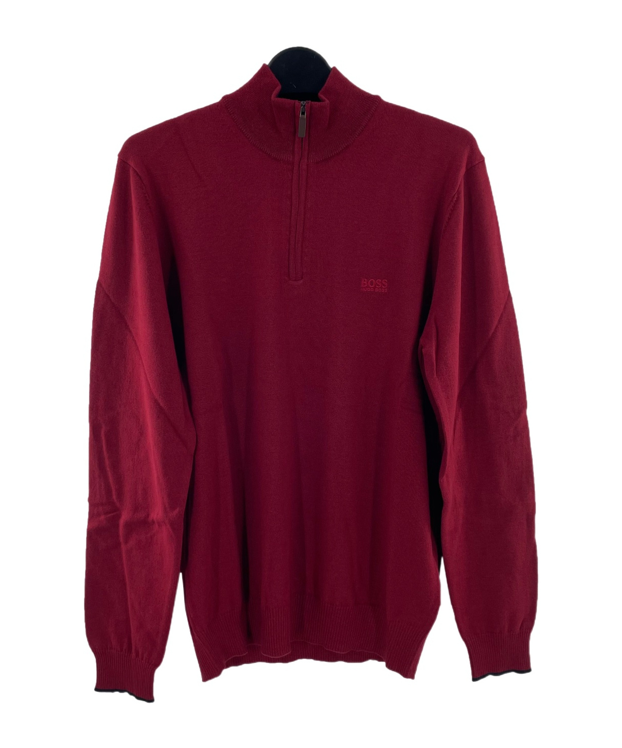 HUGO BOSS LOGO LONG-SLEEVED SWEATER