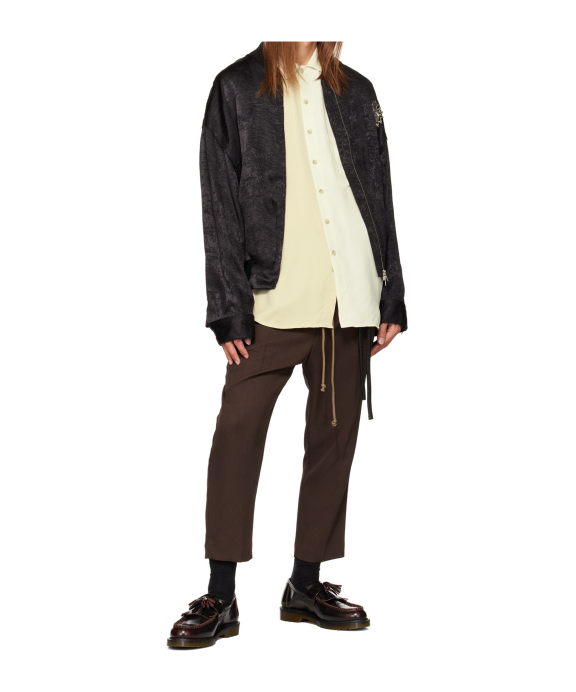 Shop Song For The Mute Lapel Button-down Shirt