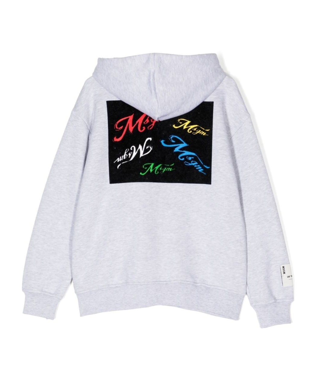 MSGM LONG SLEEVED HOODED HOODED SWEATER