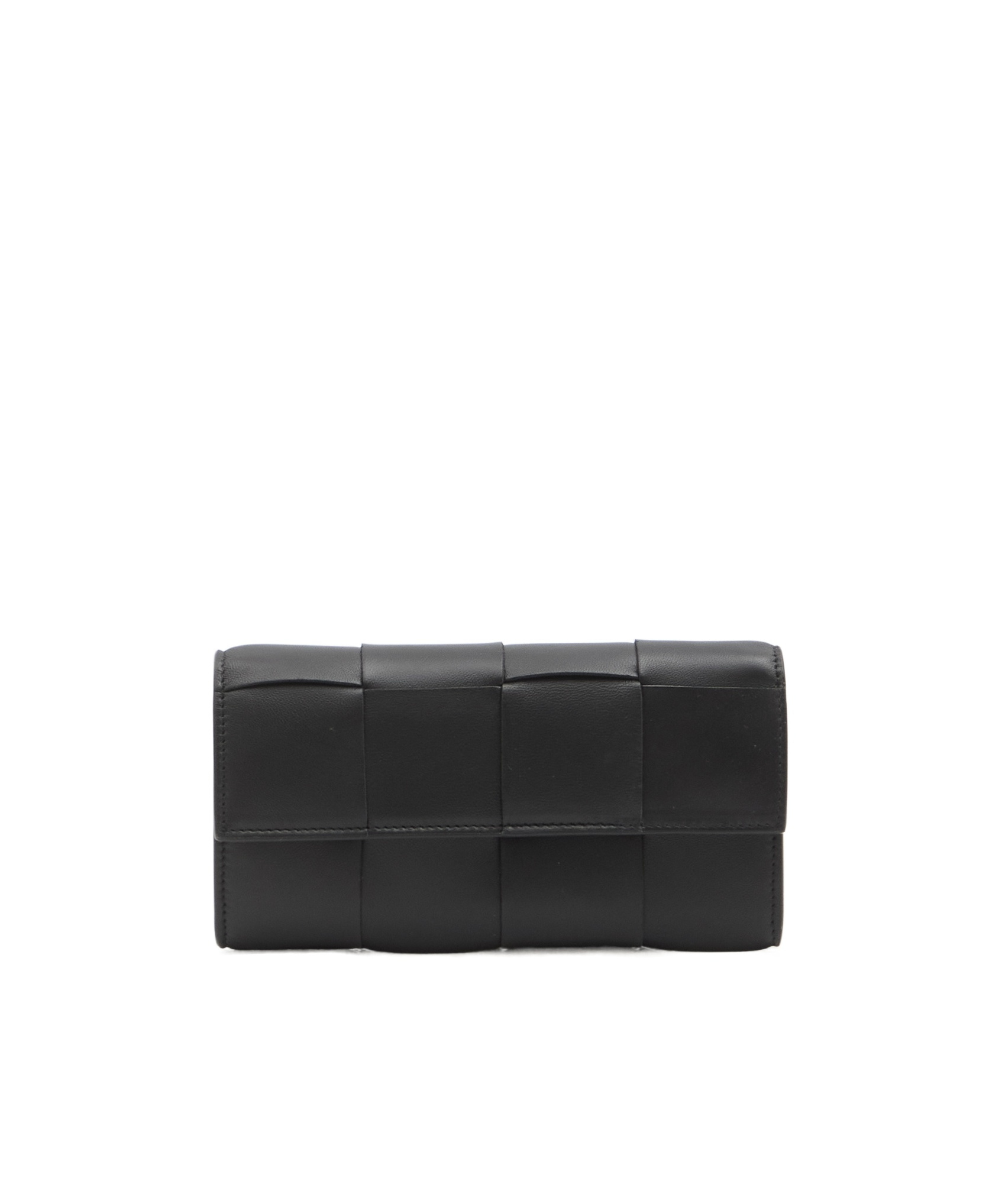 Bottega Veneta Zipped Wallet In Black