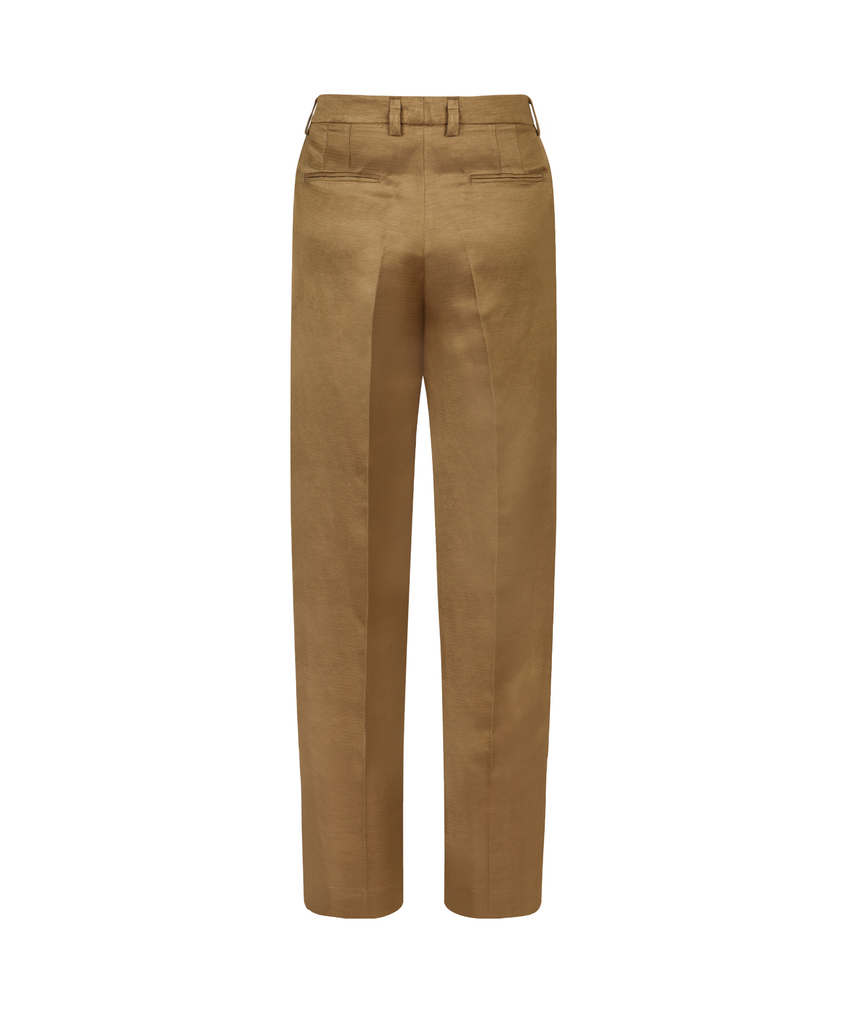 Pt01 Belt Loops Slacks In Brown