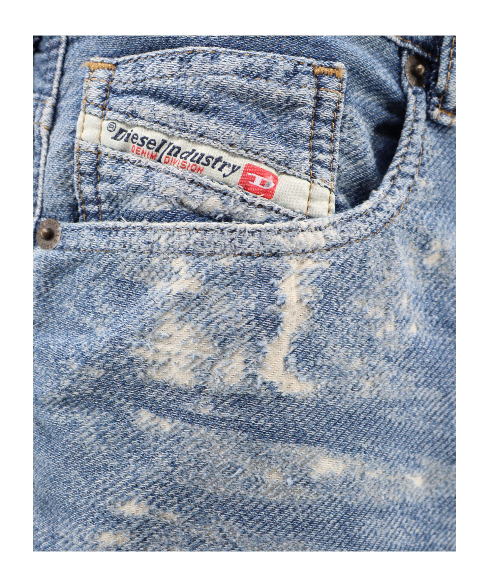 Diesel Low Waist Bleached Effect 1996 D-sire Jeans In Gray