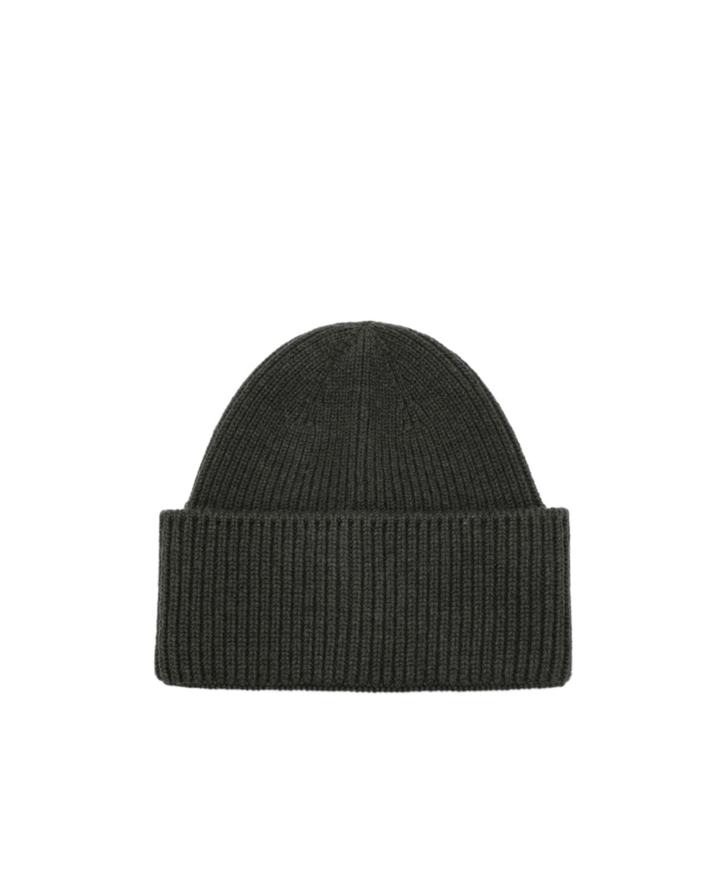 Destin Surl Rib Knitted Hat In Black
