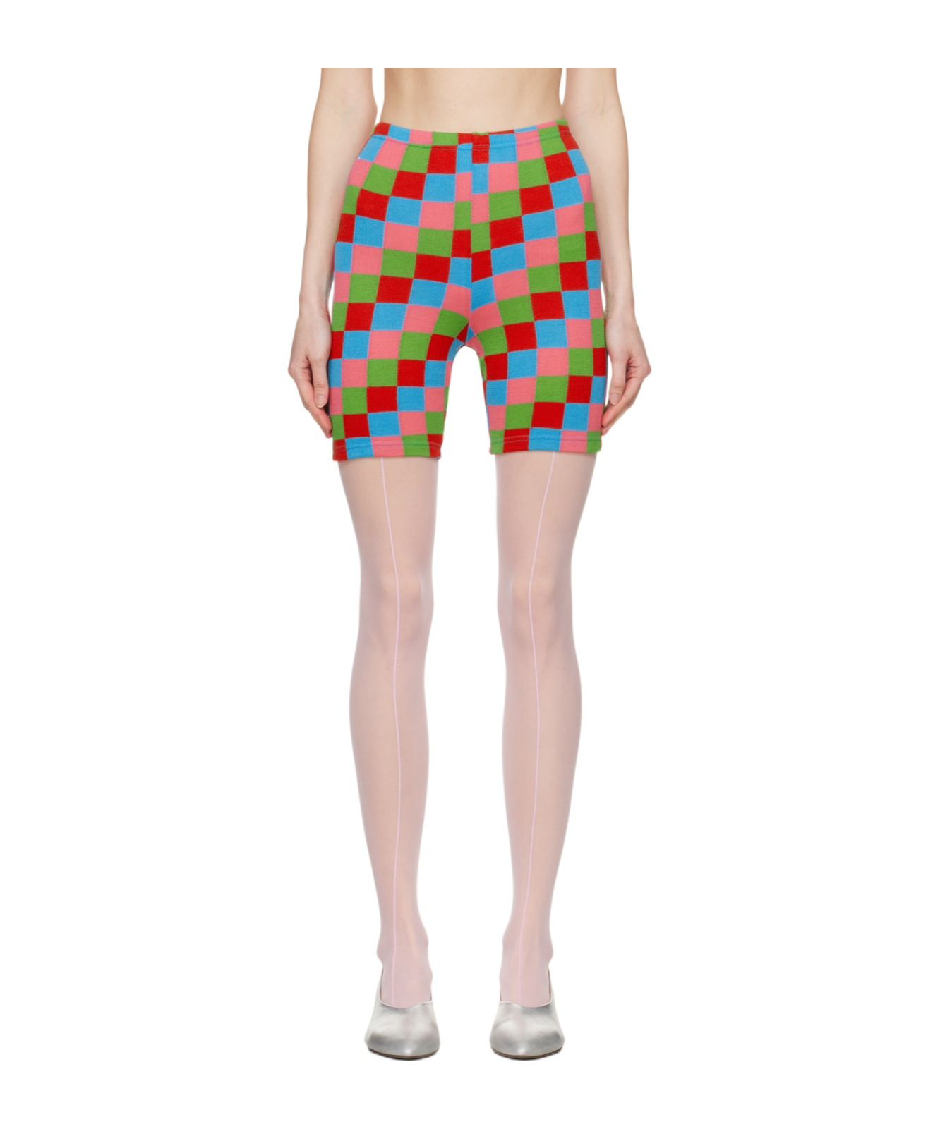 COMME DES GARÇONS ELASTIC WAIST SHORTS 
