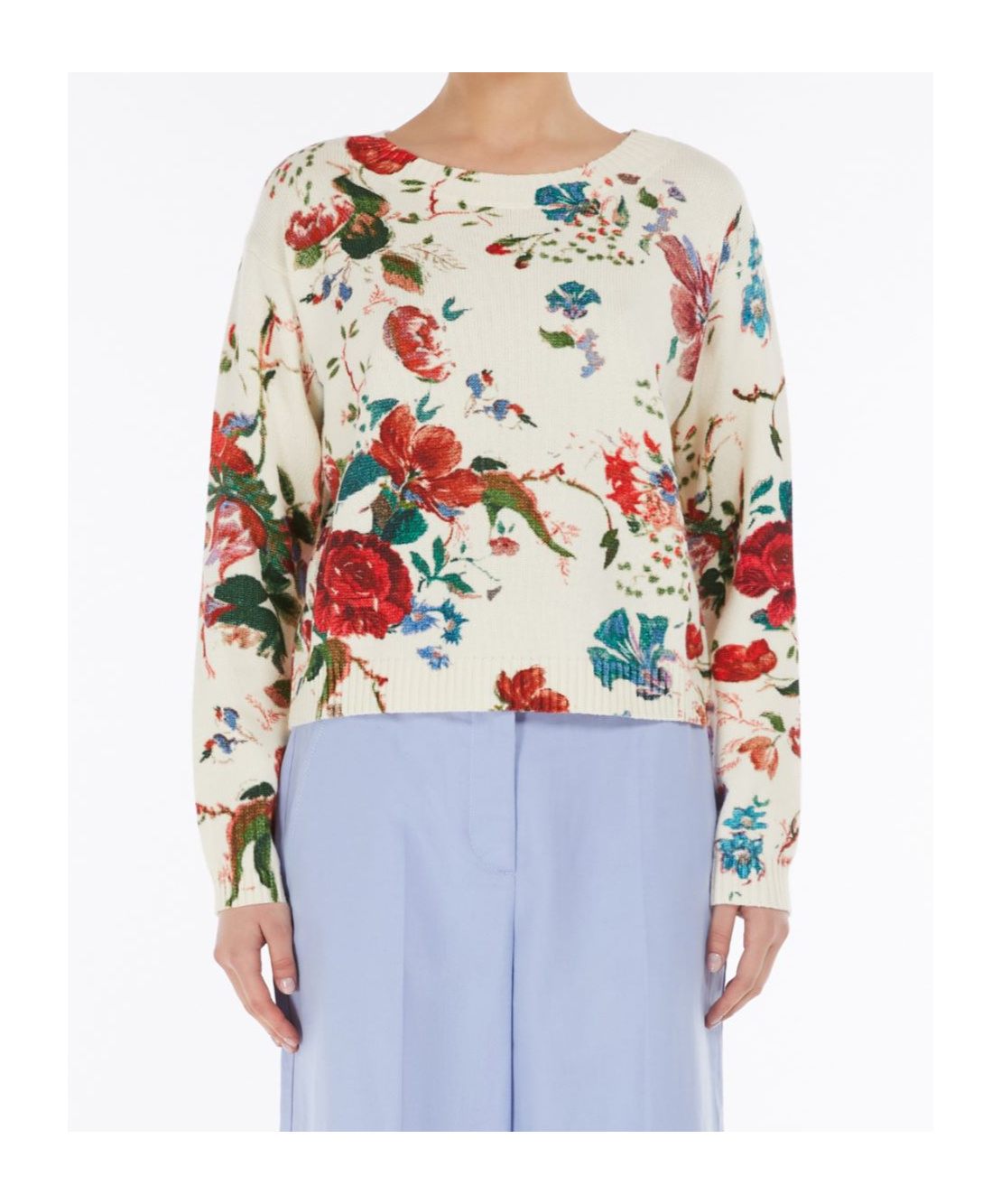 WEEKEND MAX MARA COTTON CORDONNET JUMPER