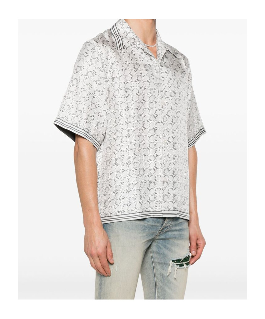 Amiri Short-sleeved Shirt In White